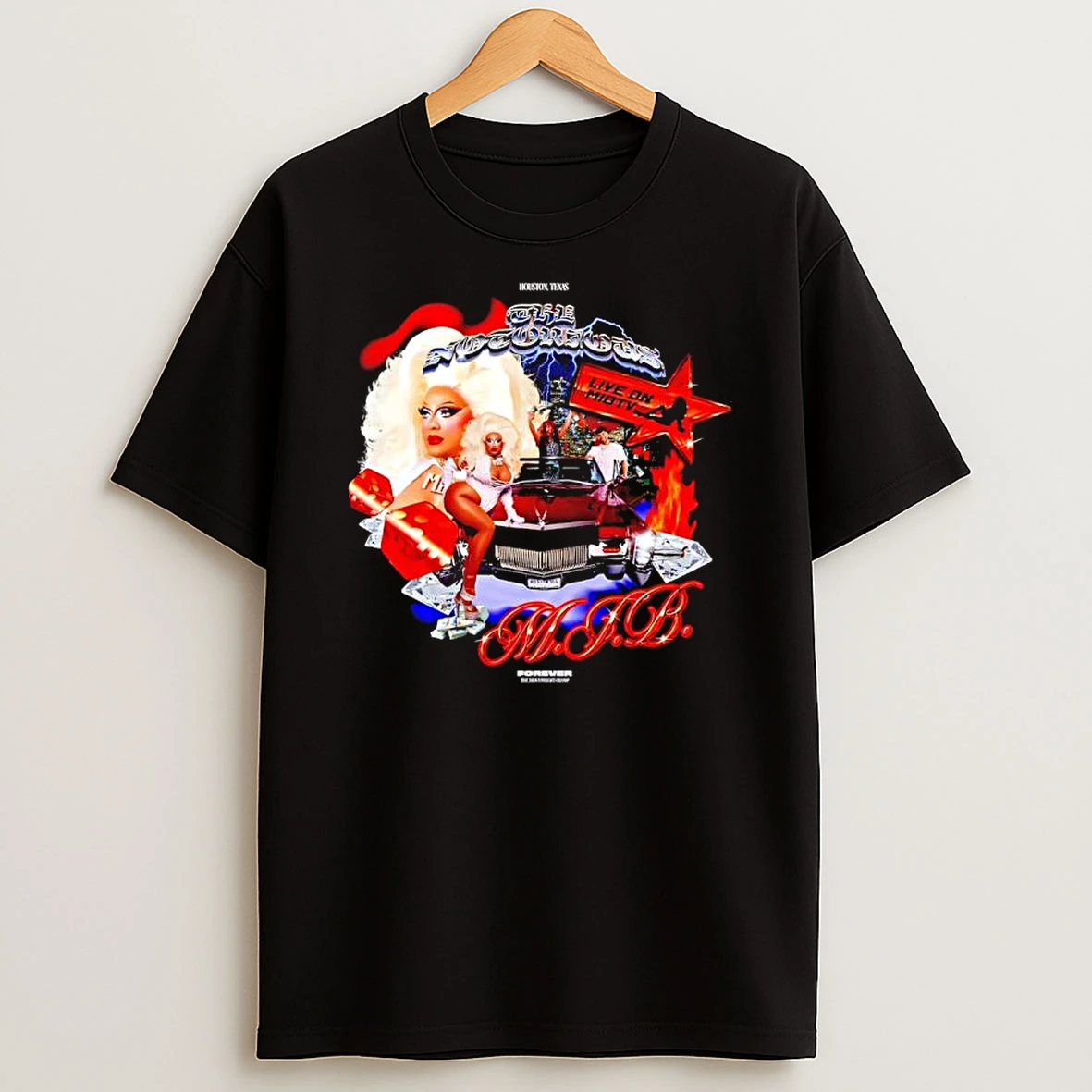 The Notorious B I G Live On Mibtv Graphic T Shirt