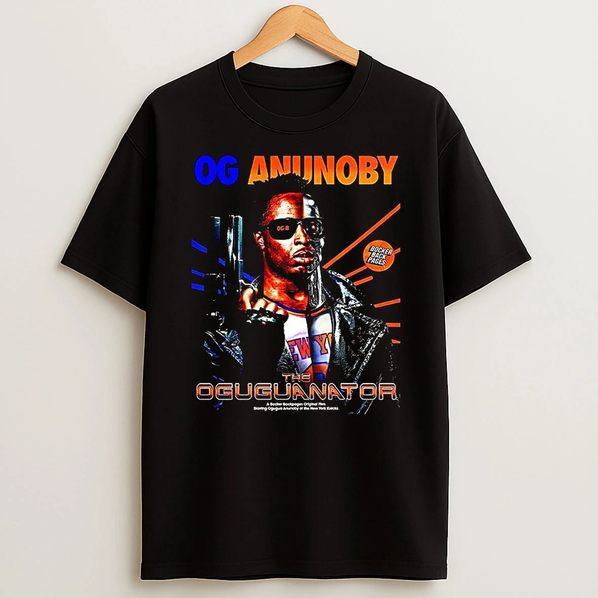 The Oguguanator Ogugua Anunoby New York Knicks The Terminator T Shirt