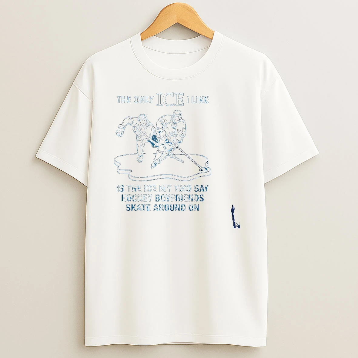 The Only Ice I Like Hockey Boyfriends T Shirt