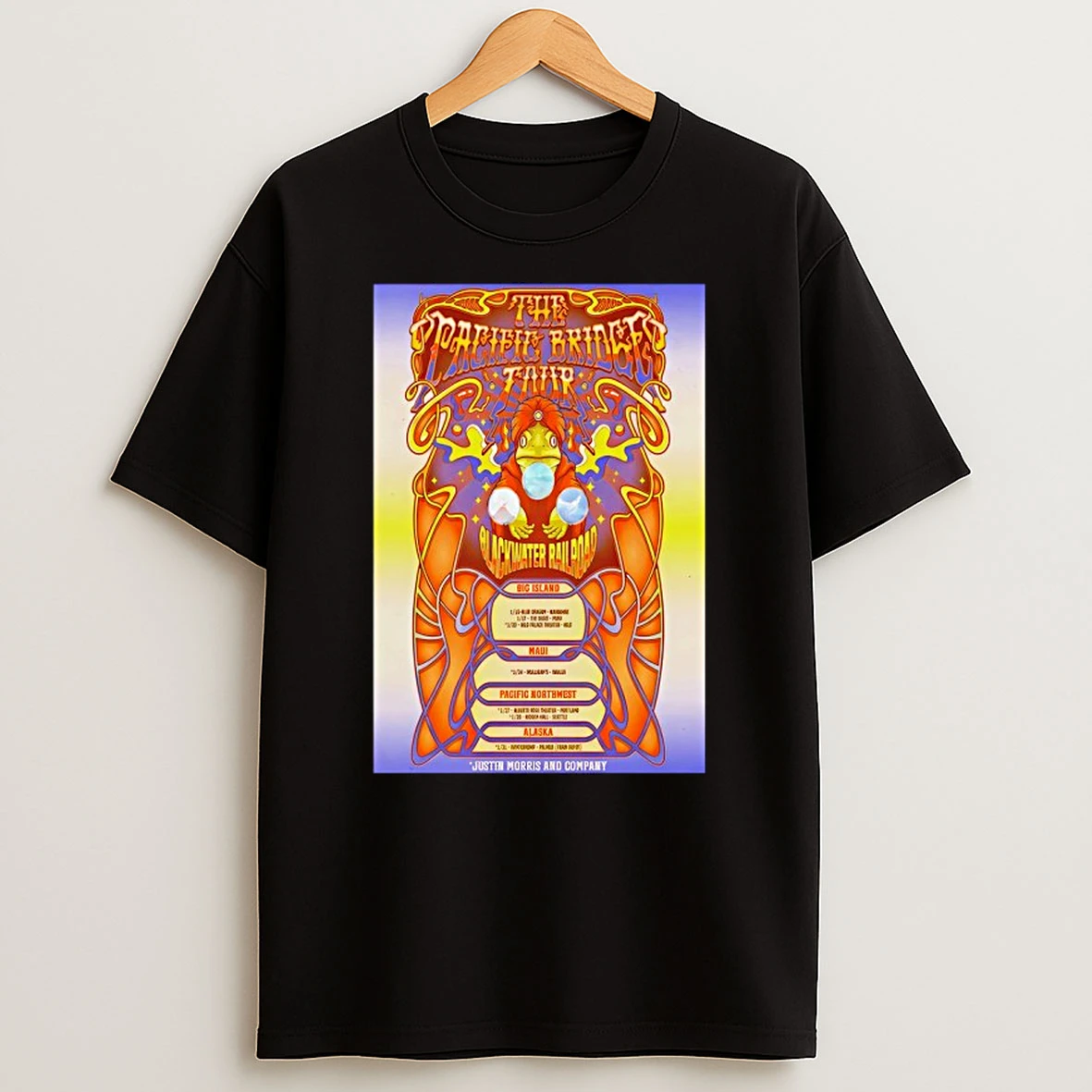 The Pacific Bridge Faur And Blackwater Railroad Co Jan 2026 Tour T Shirt