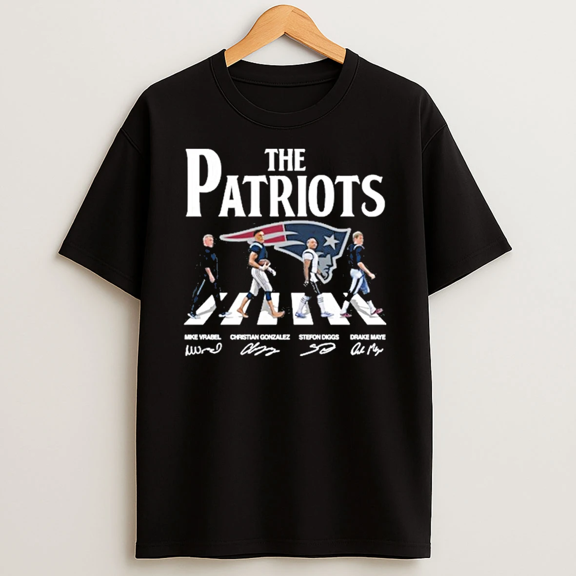 The Patriots New England Abbey Road Signature T Shirt