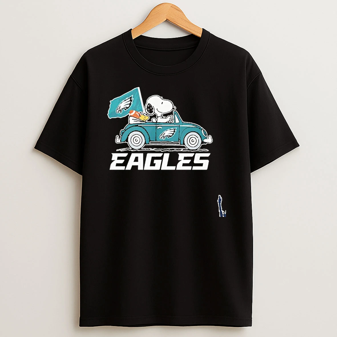 The Peanuts Driving Car X Philadelphia Eagles 2026 T Shirt