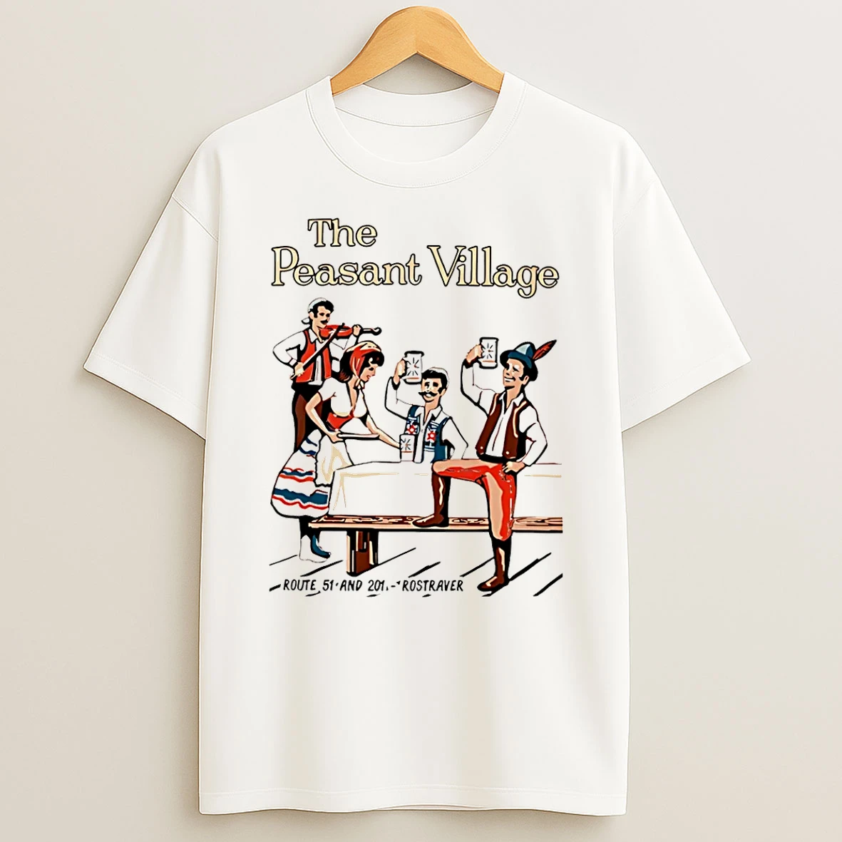 The Peasant Village Rostraver Pittsburgh T Shirt