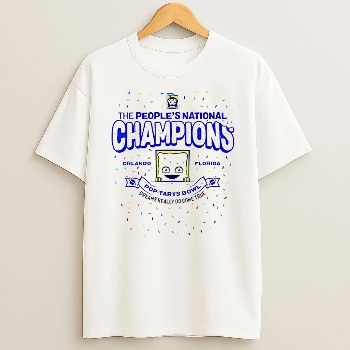 The Peoples National 2025 Pop Tarts Sprinkle Champs Byu Champions T Shirt
