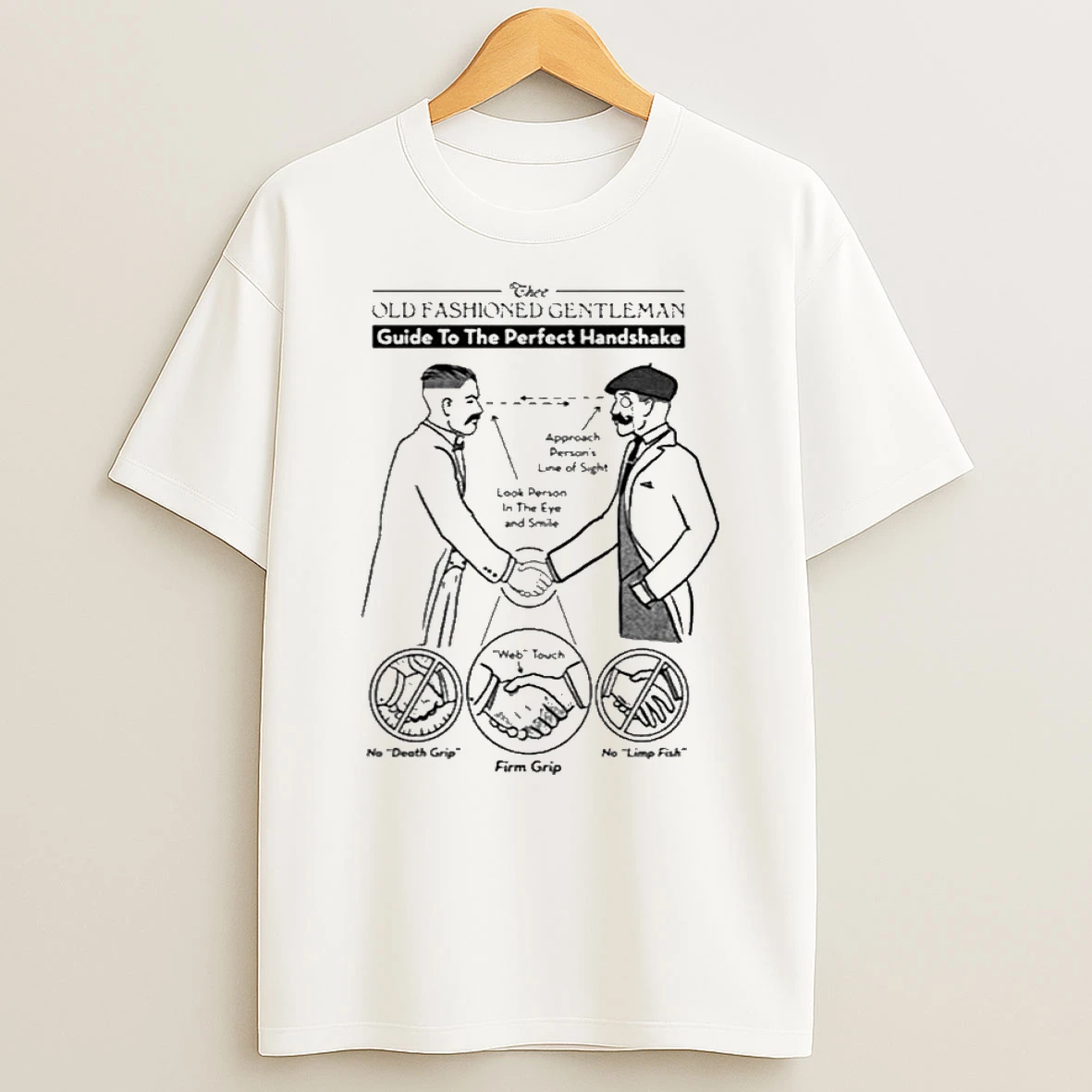 The Perfect Handshake Graphic T Shirt