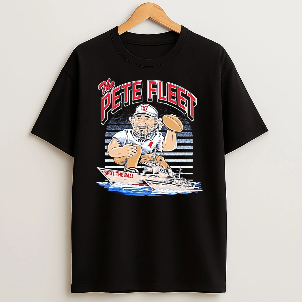 The Pete Fleet Spot The Ball Ole Pete Golding Miss Head Coach T Shirt