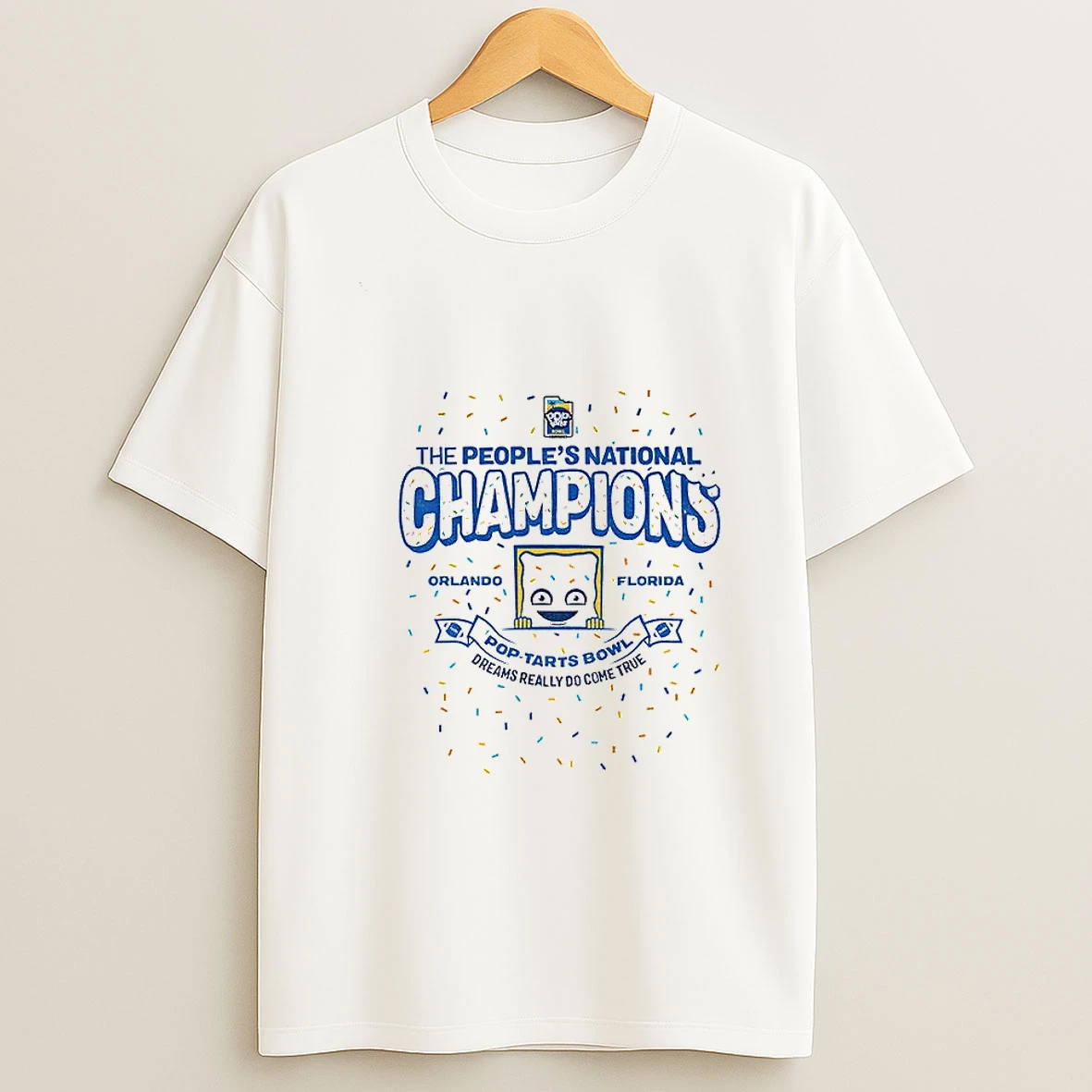 The Pop Tarts Bowl The Peoples National Champions Orlando Florida T Shirt