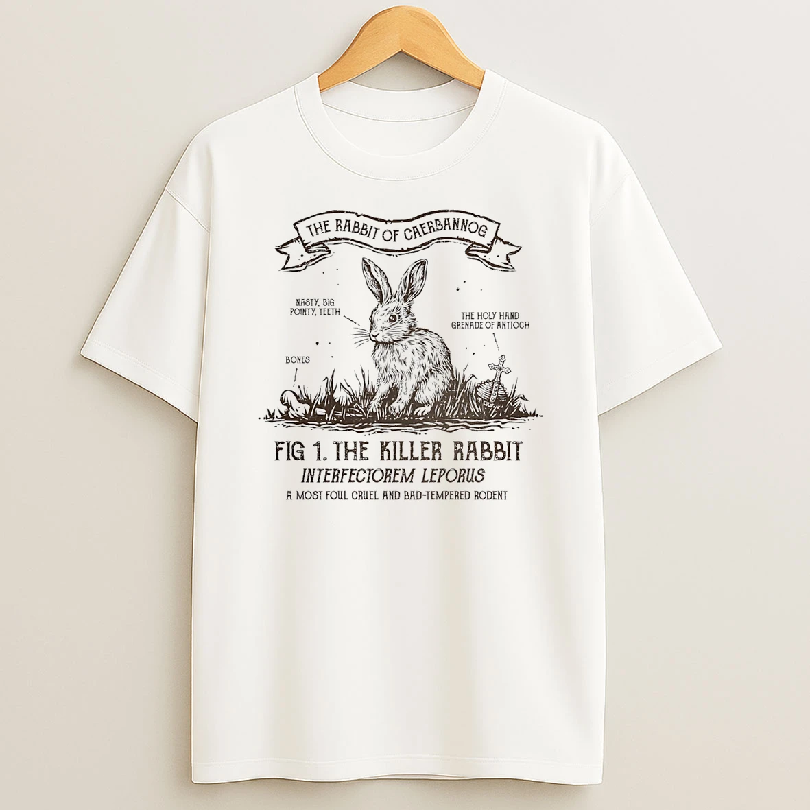 The Rabbit Of Caerbannog T Shirt