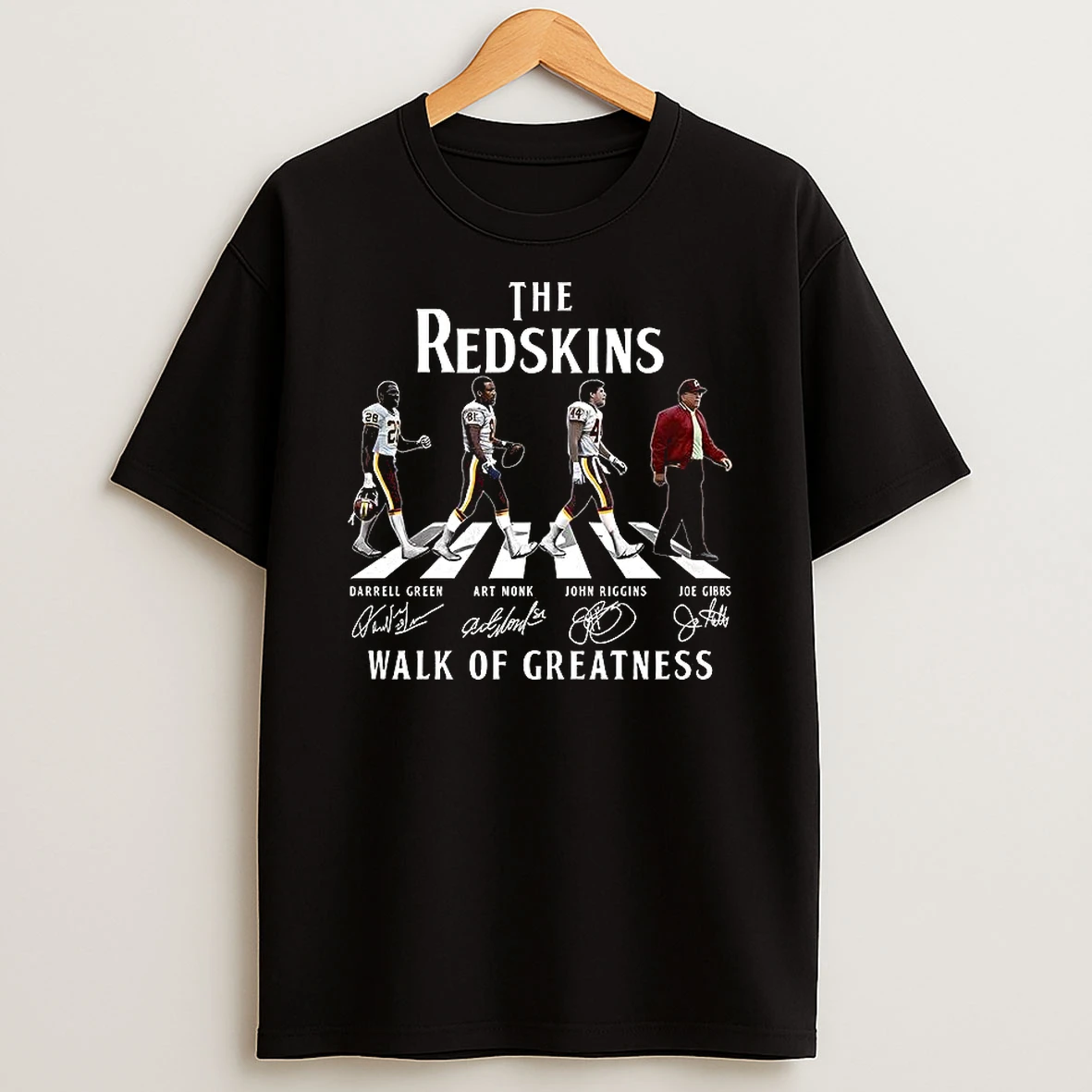 The Redskins Legend Walk Of Greatness Signature T Shirt