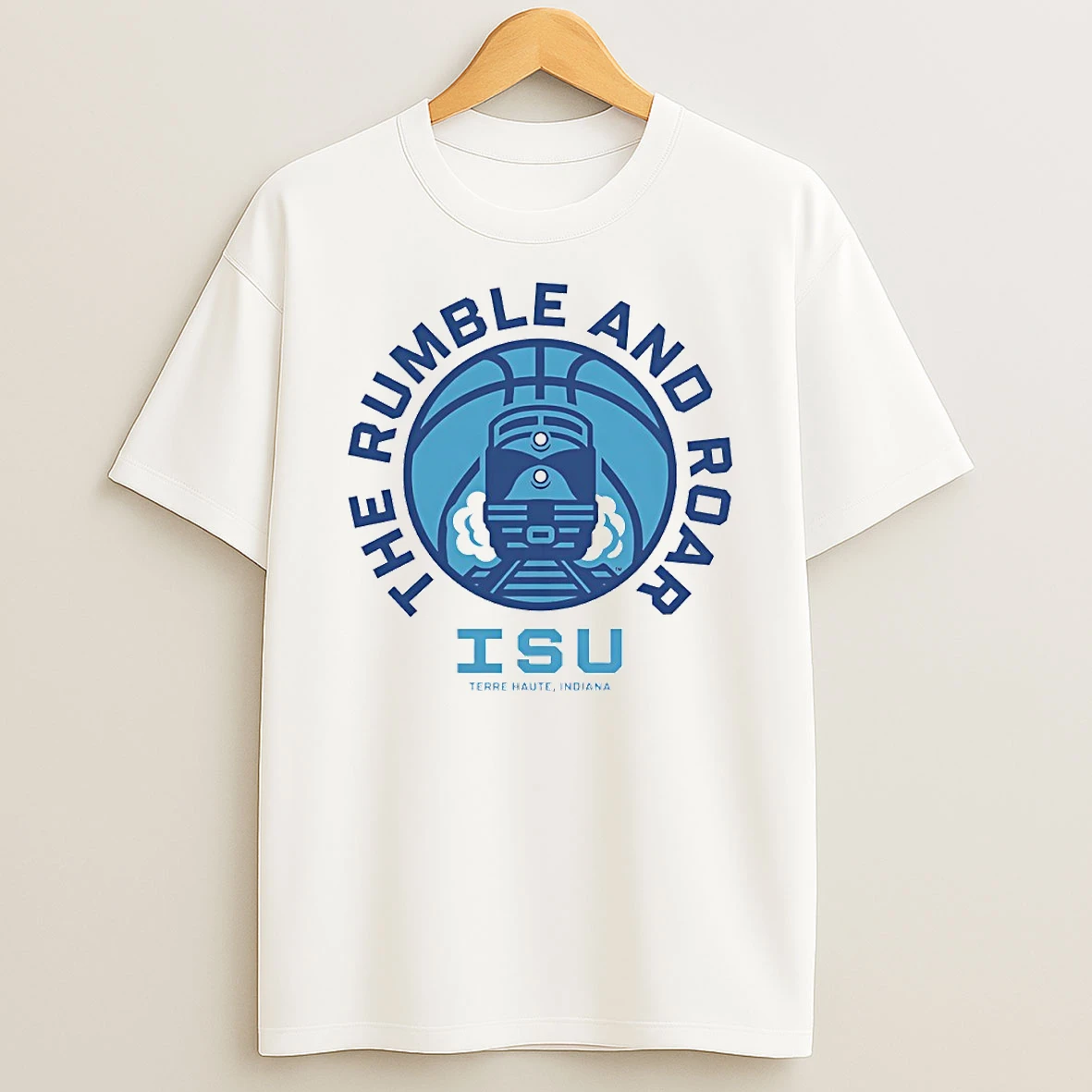 The Rumble And Roar Indiana State Sycamores Circle T Shirt