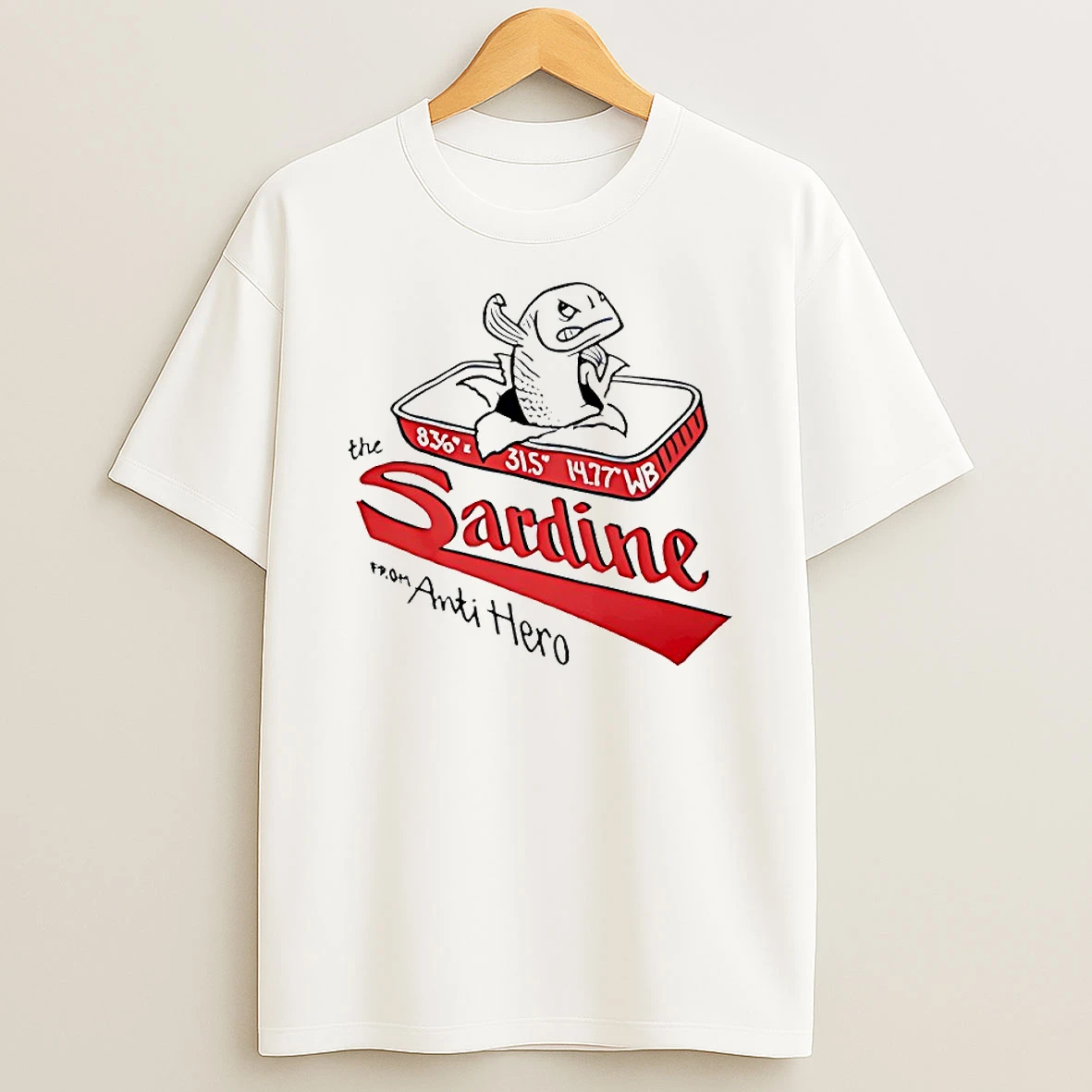 The Sardine From Anti Hero Circle T Shirt