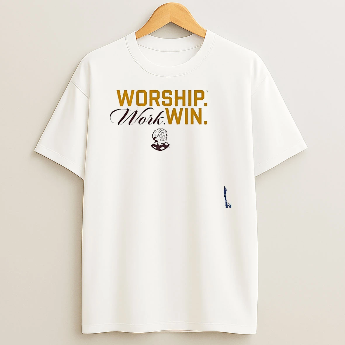 The Sister Jean Legacy Collection Worship Work Win T Shirt