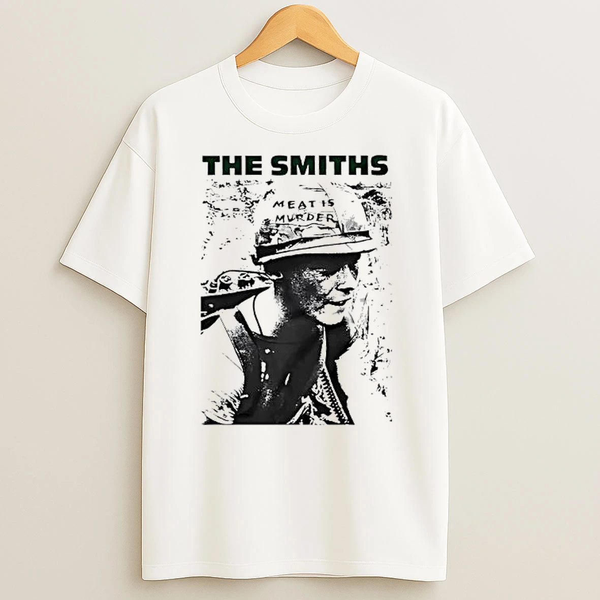 The Smiths 1985 Meat Is Murder Vietnam War Documentary T Shirt