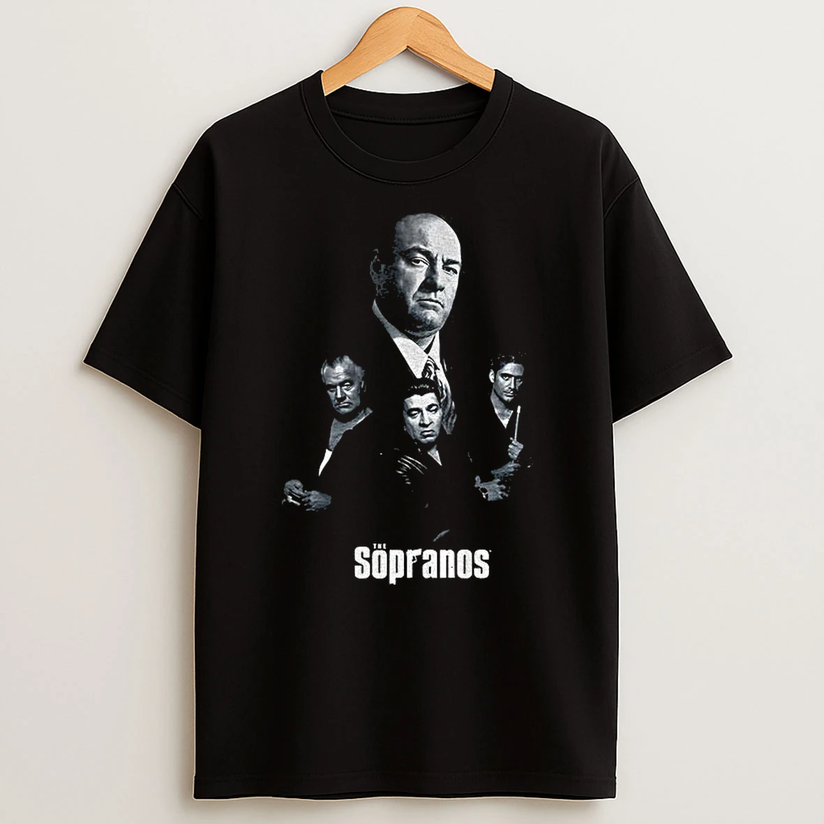 The Sopranos Cast Group Mafia Tv Show T Shirt