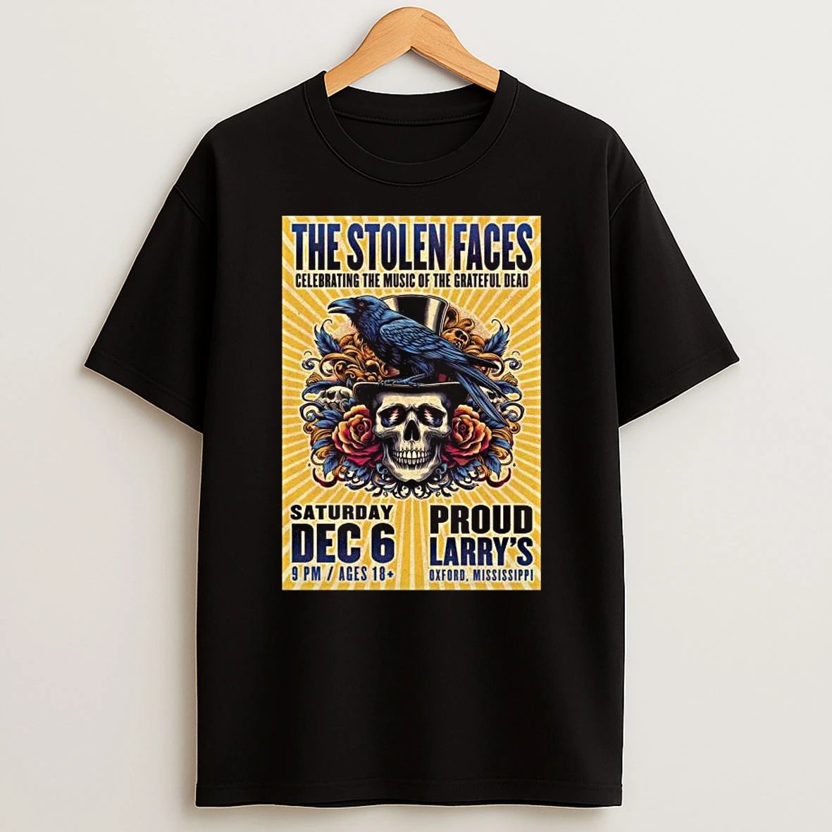 The Stolen Faces Event Oxford Ms December 6 2025 T Shirt