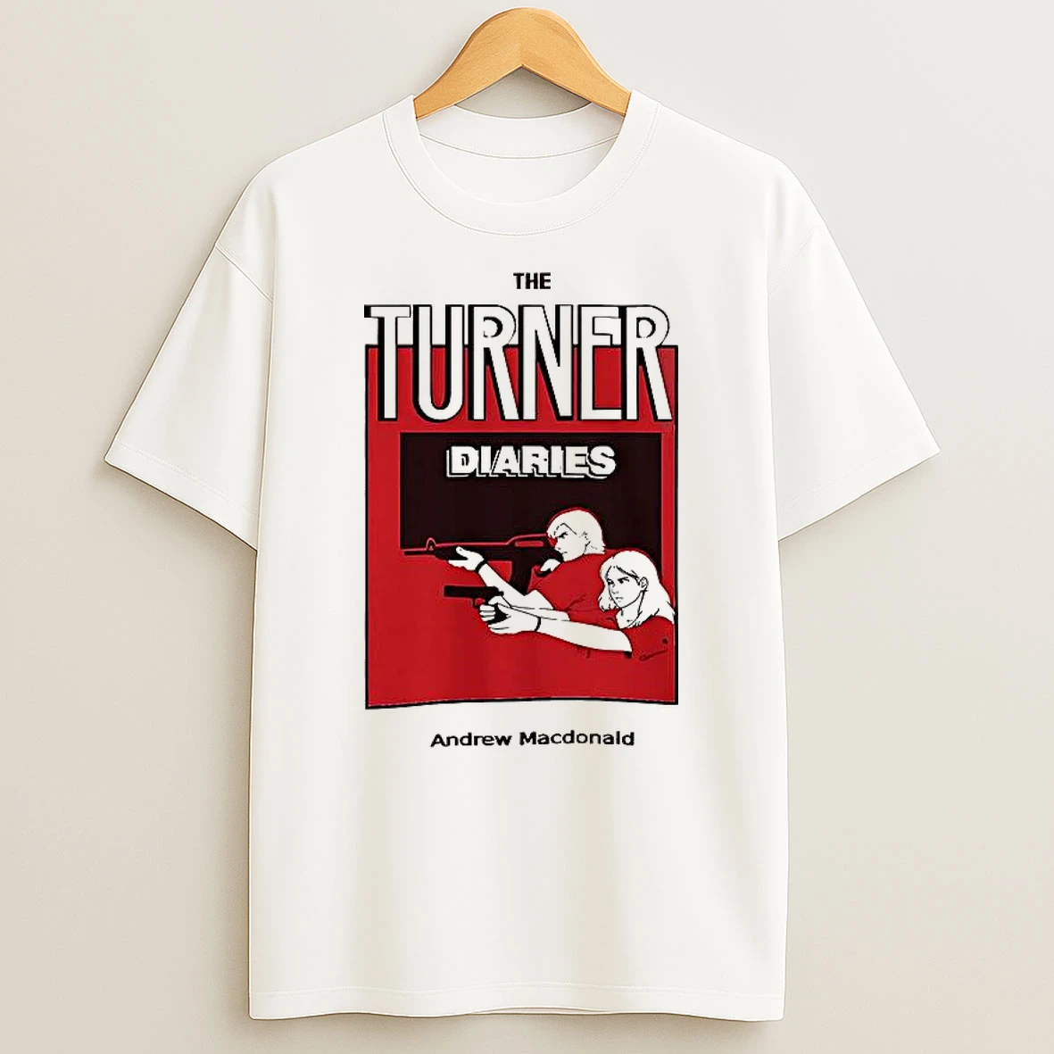 The Turner Diaries Andrew Macdonald T Shirt