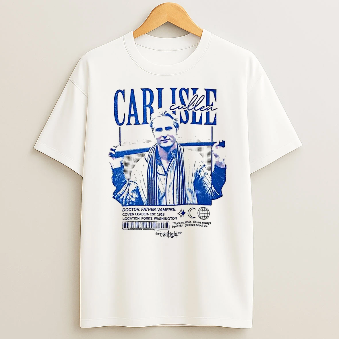 The Twilight Carlisle Cullen T Shirt