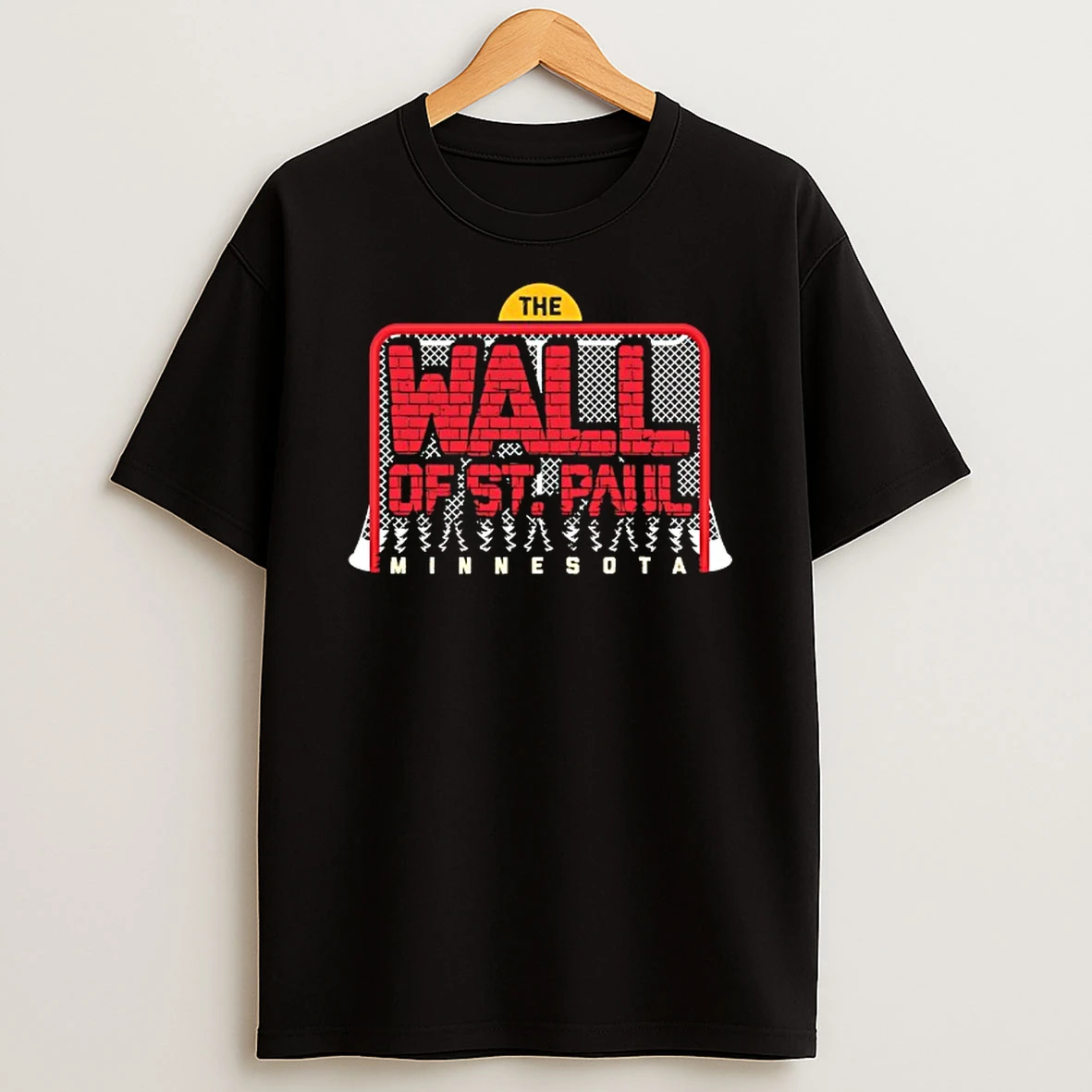 The Wall Of St Paul Minnesota Wild Hockey T Shirt