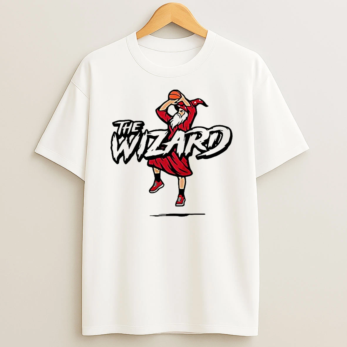 The Wizard Dunk Basketball T Shirt
