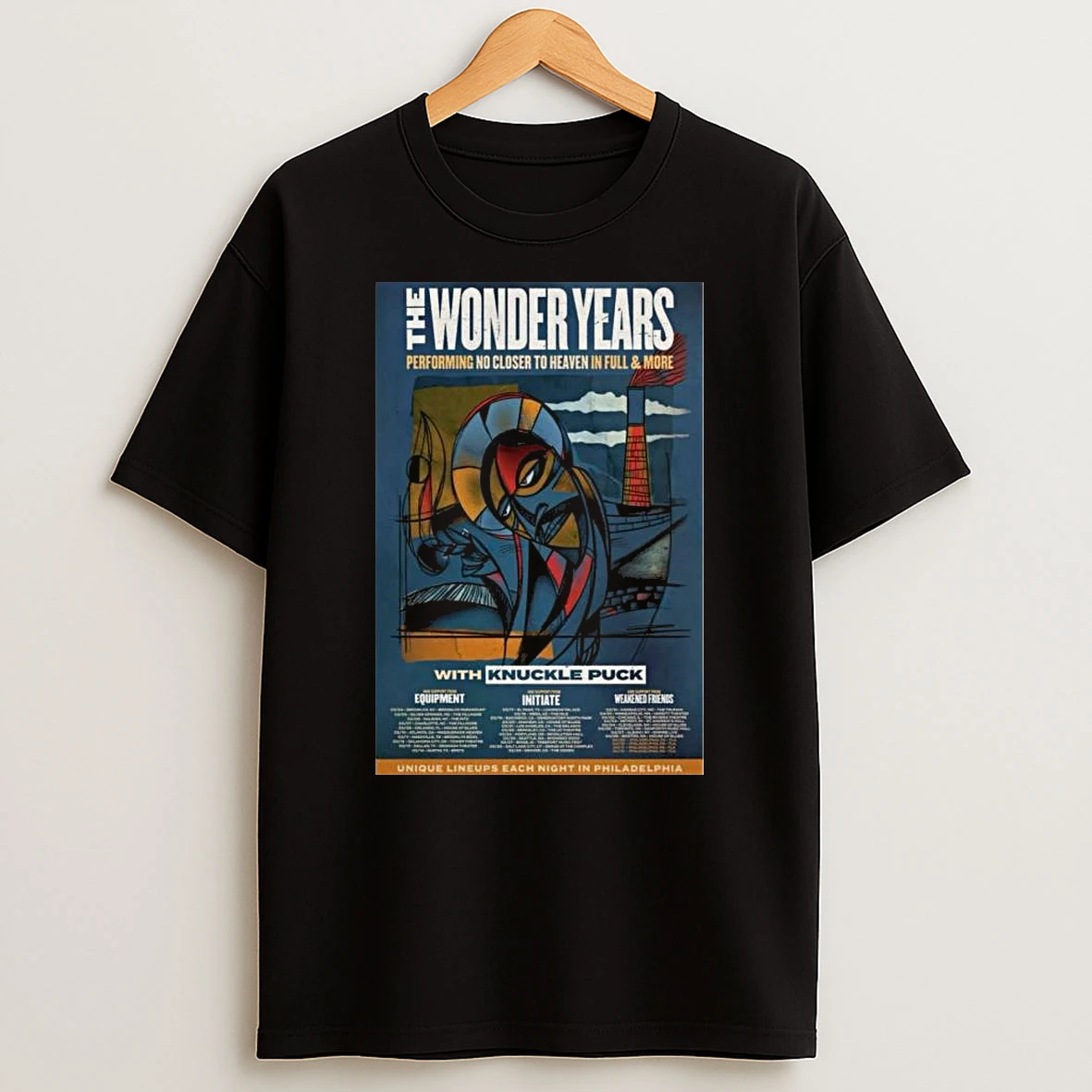The Wonder Years 2026 Performing No Closer To Heaven Album Concert T Shirt