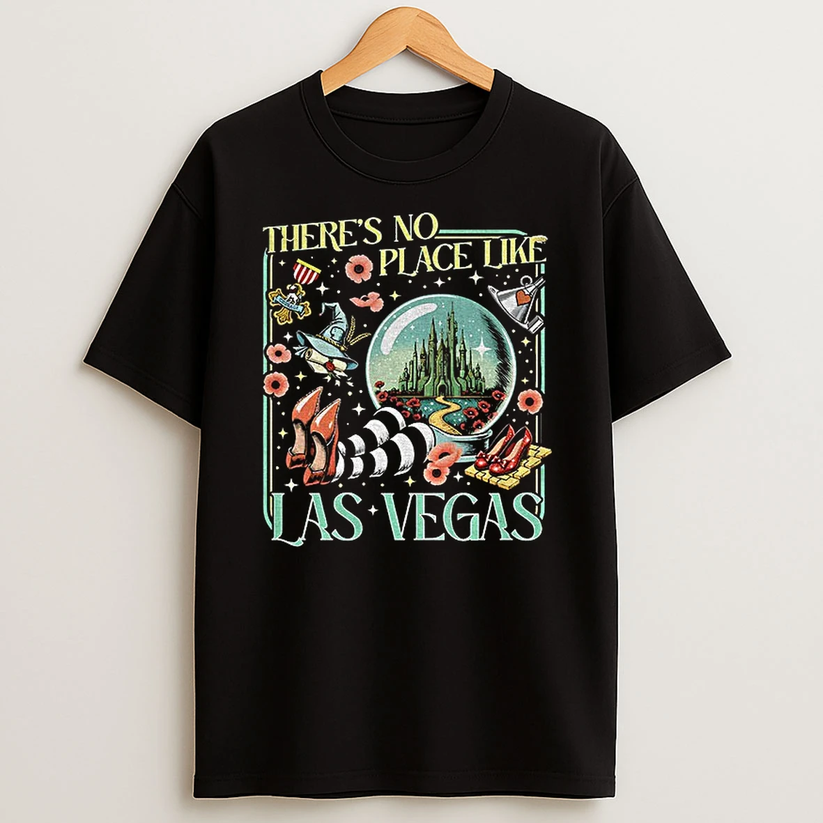 The Wonderful Wizard No Place Like Las Vegas T Shirt