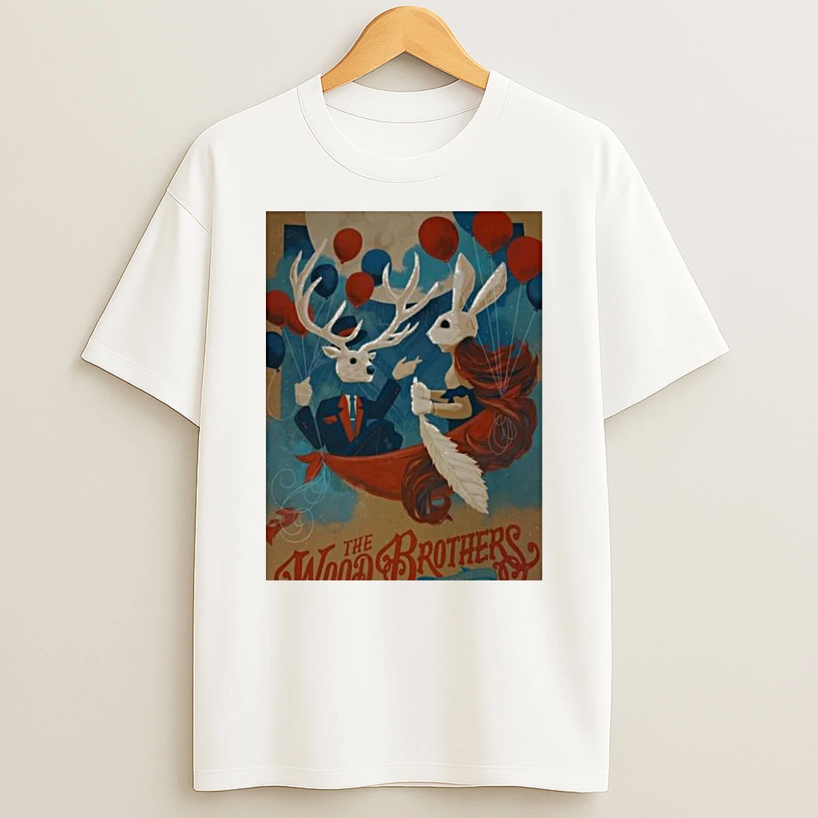 The Wood Brothers Puff Of Smoke Tour December 2025 T Shirt