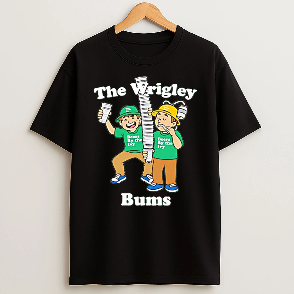 The Wrigley Bums Beers By The Ivy Graphic T Shirt