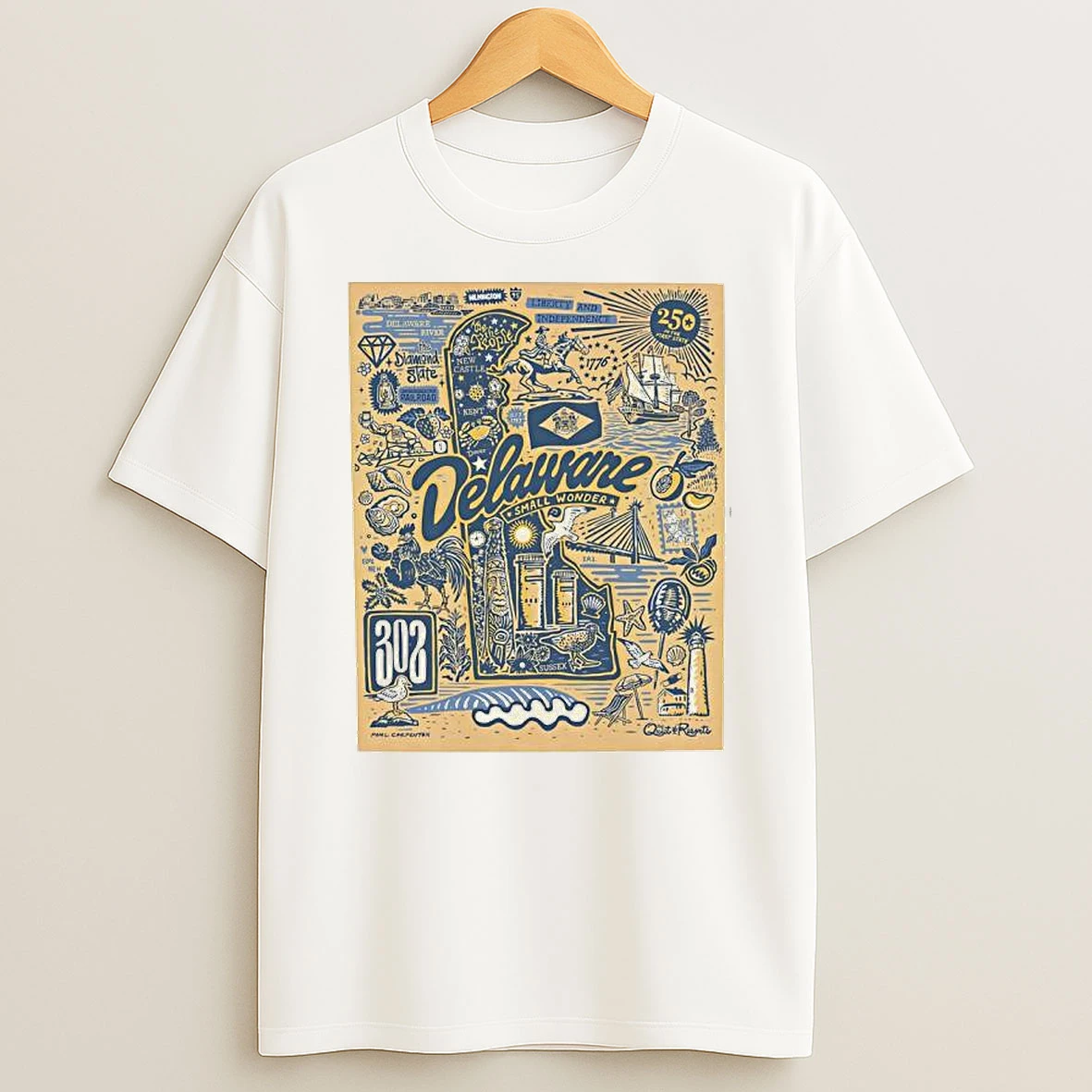 The State Of Delaware T Shirt
