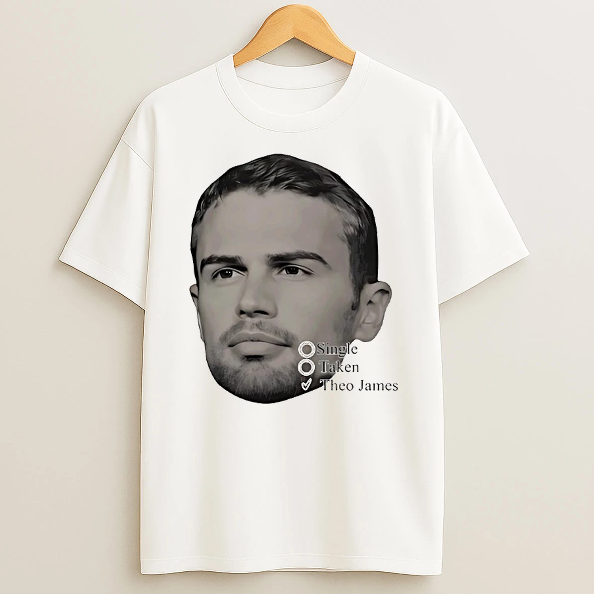 Theo James Single Taken Circle T Shirt