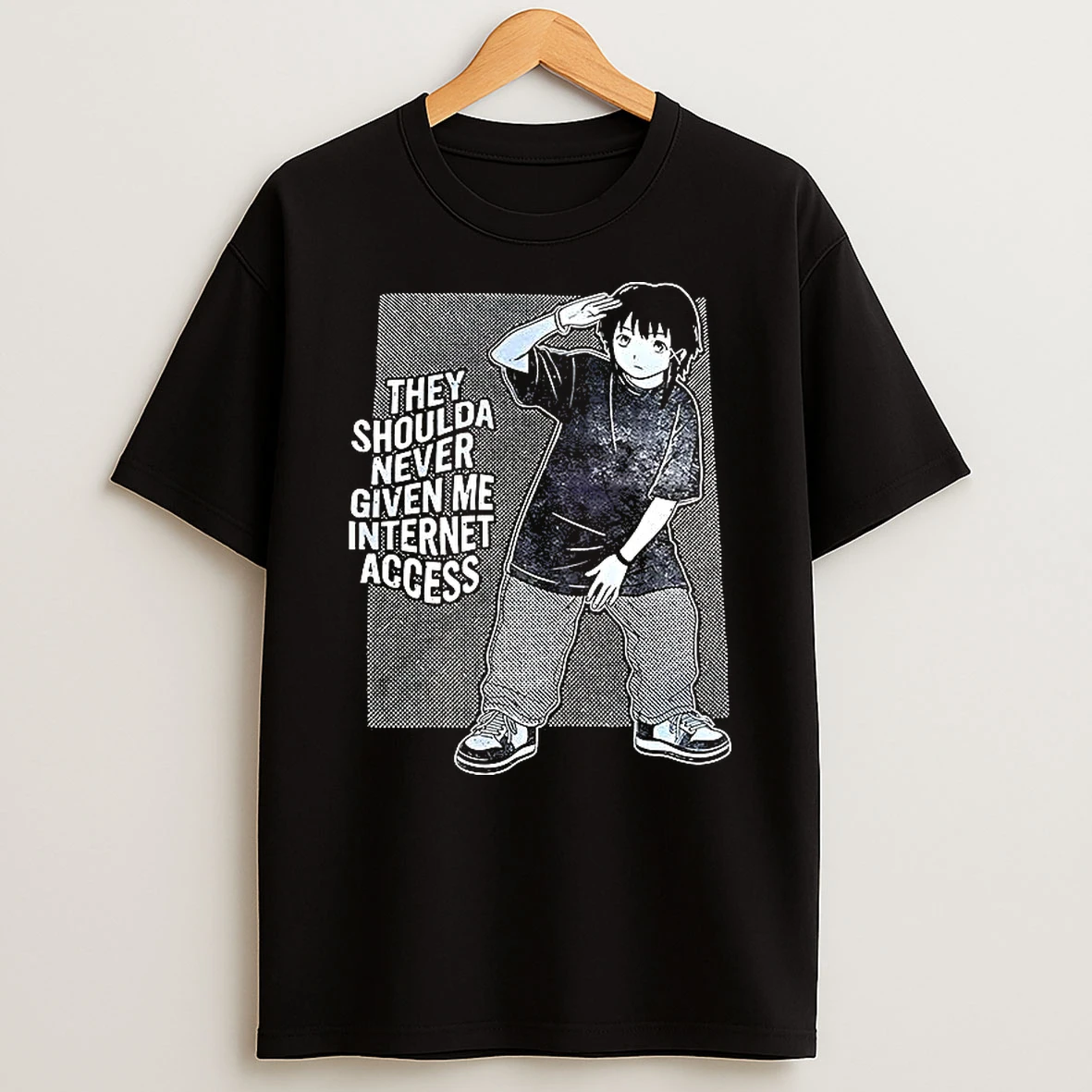 They Shoulda Never Given Me Internet Access T Shirt