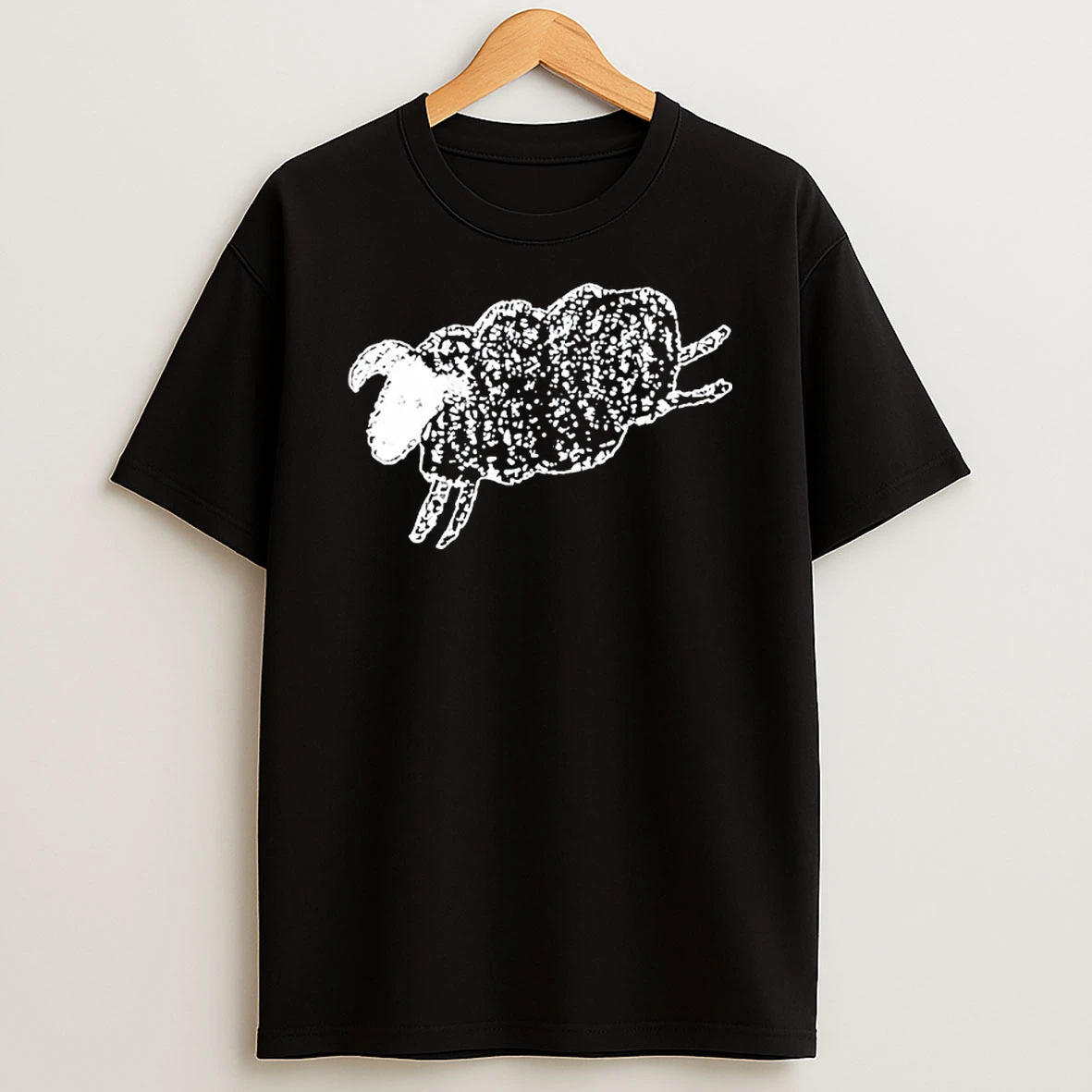 Think Again Jumping Sheep Graphic T Shirt