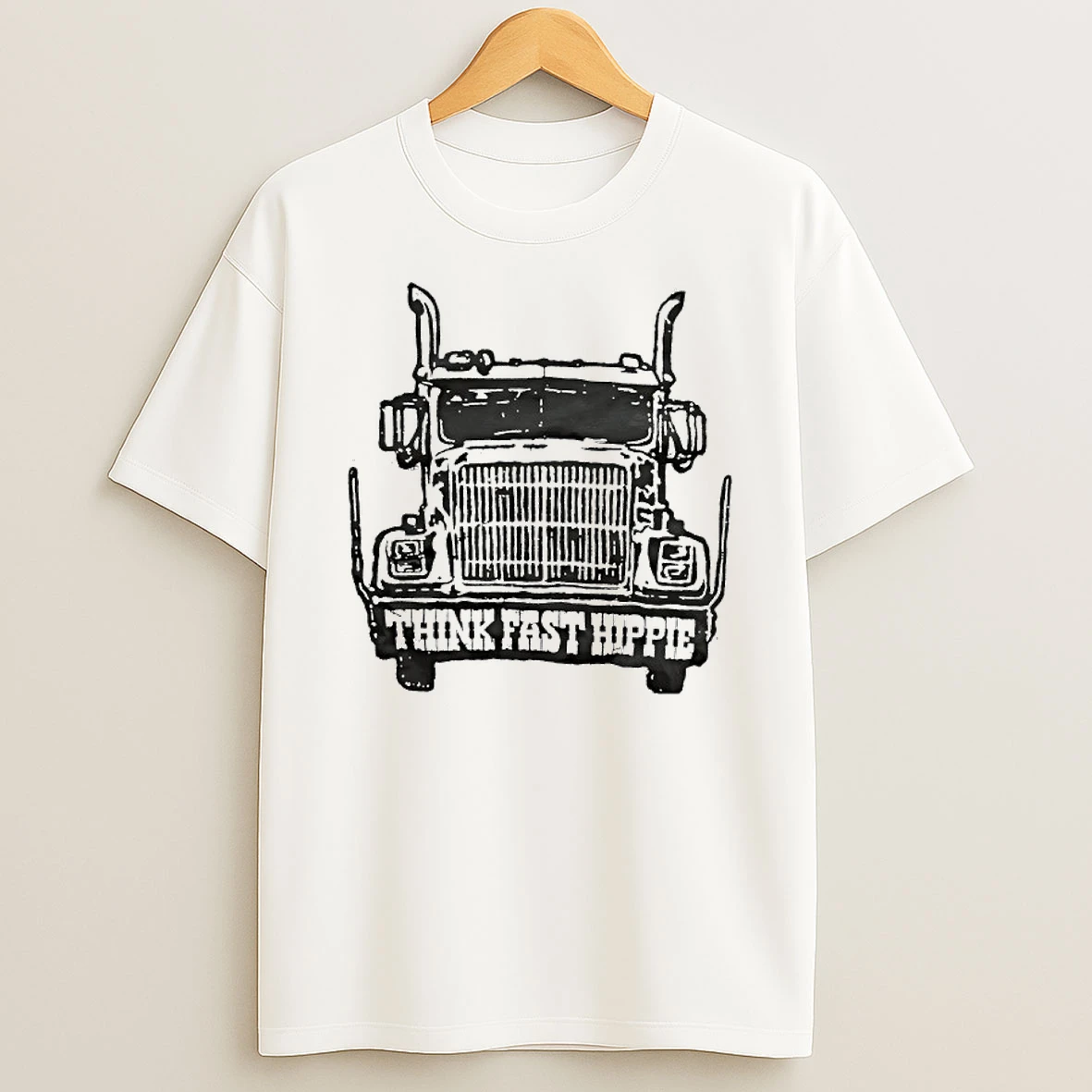 Think Fast Hippie Ames Bros T Shirt