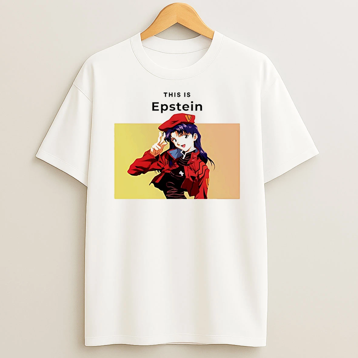 This Is Epstein Misato Anime T Shirt