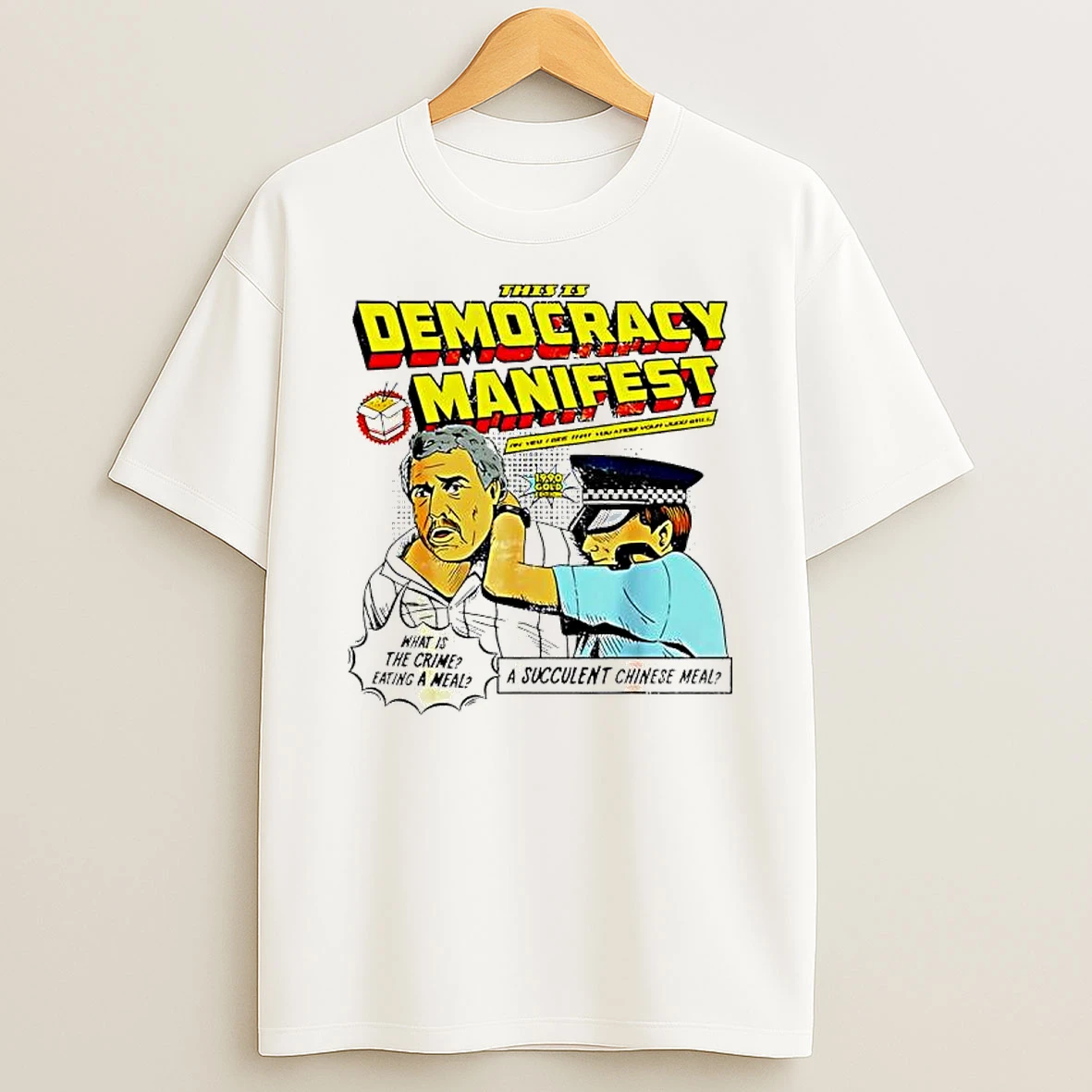 This Is Democracy Manifest Dhaey Graphic T Shirt