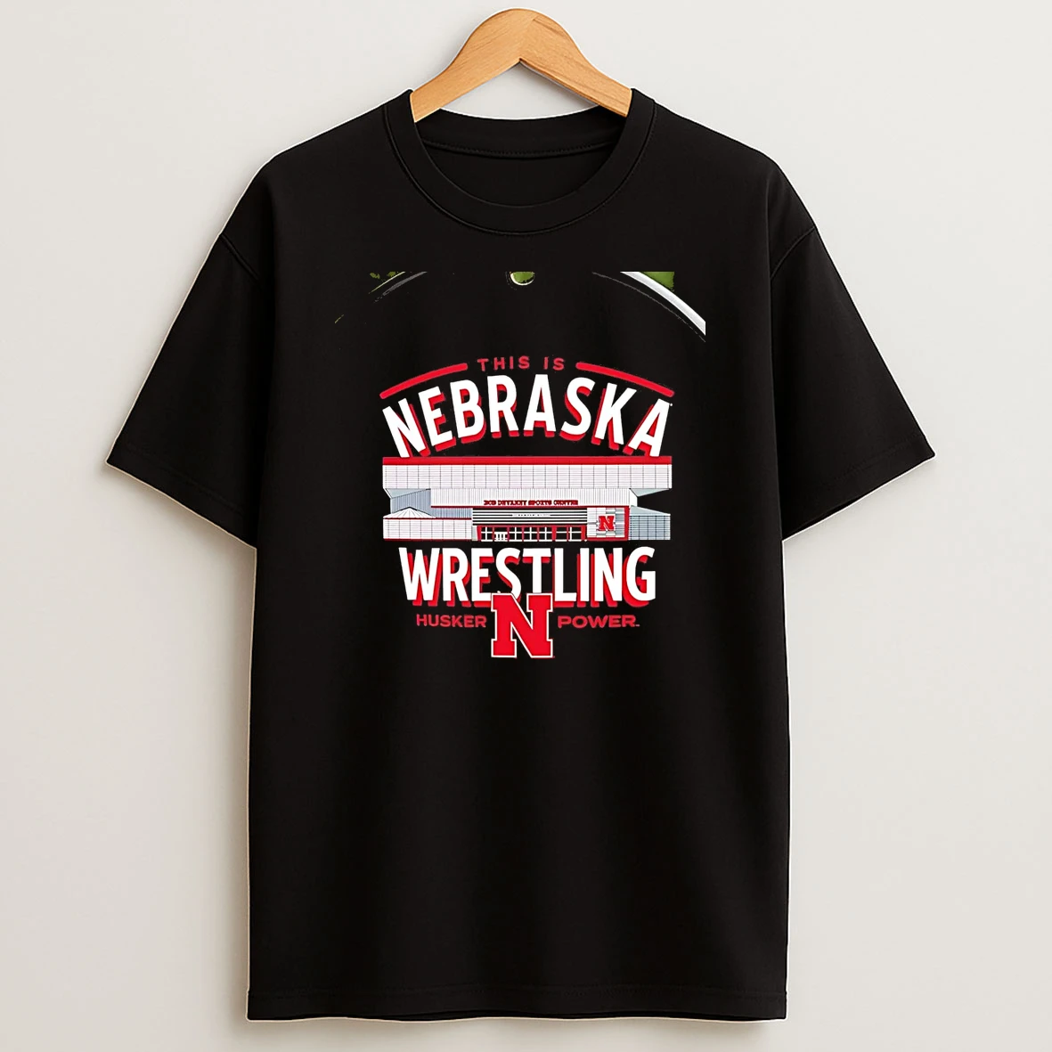 This Is Nebraska Cornhuskers Wrestling Arena Husker Power Chriast T Shirt