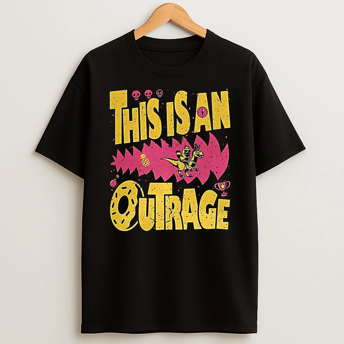 This Is An Outrage Princess Donut Cat Dungeon Crawler Carl T Shirt
