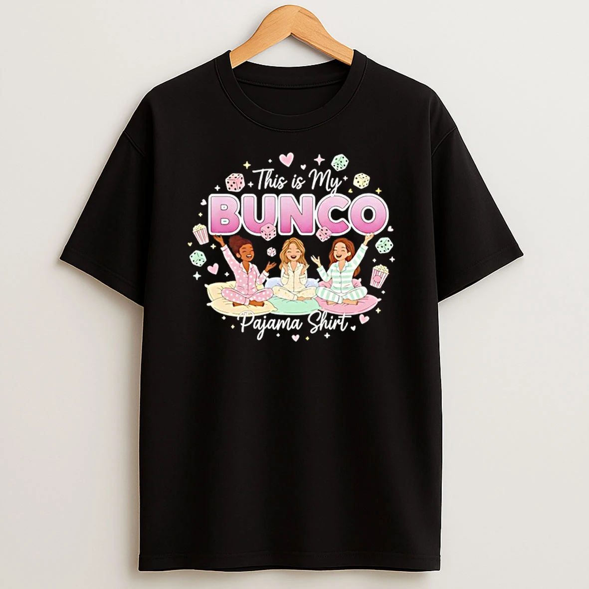 This Is My Bunco Pajama T Shirt