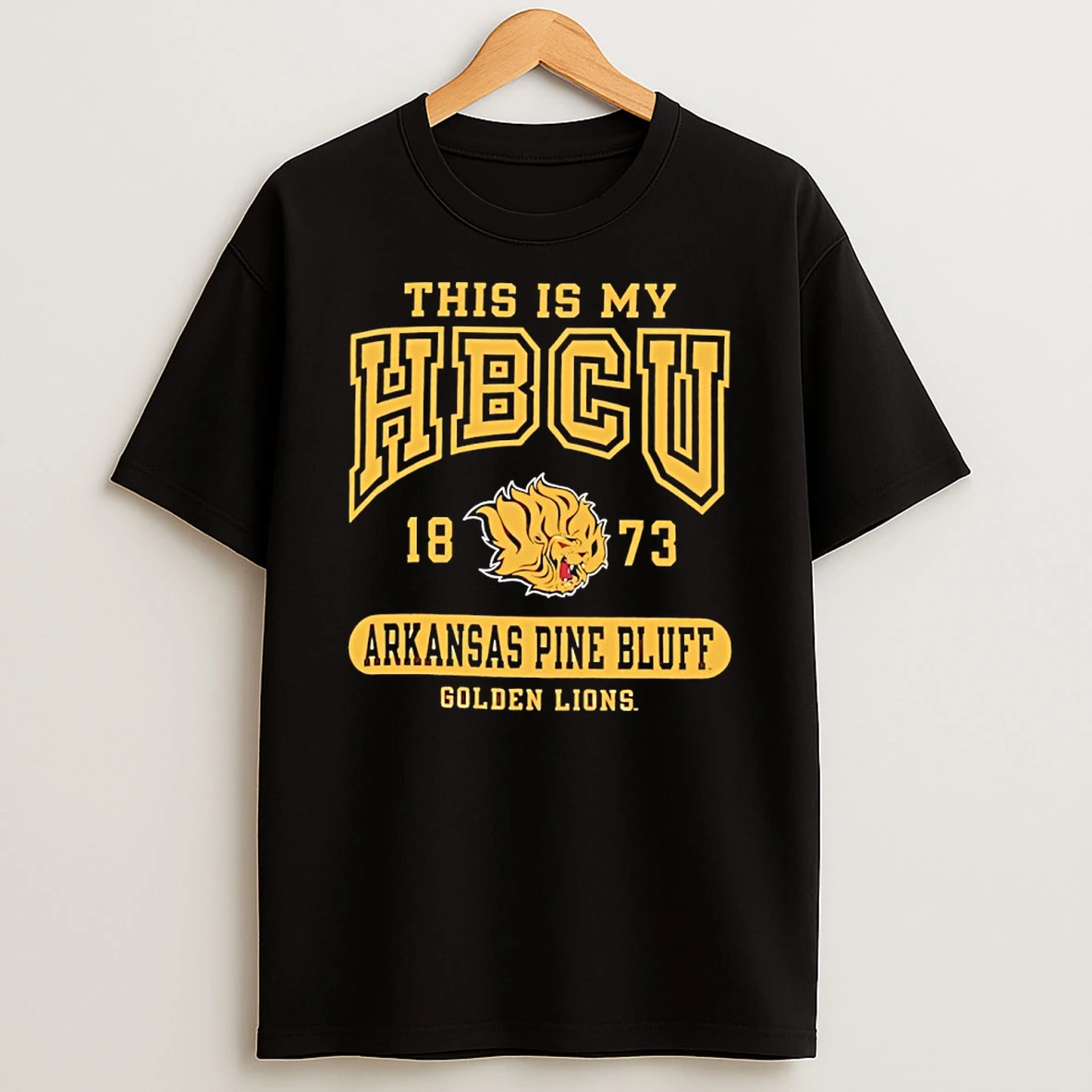 This Is My Hbcu Arkansas Pine Bluff Golden Lions T Shirt