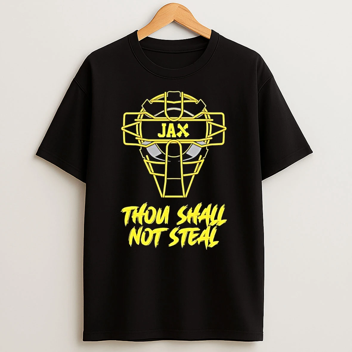 Thou Shall Not Steal Catching Bros T Shirt