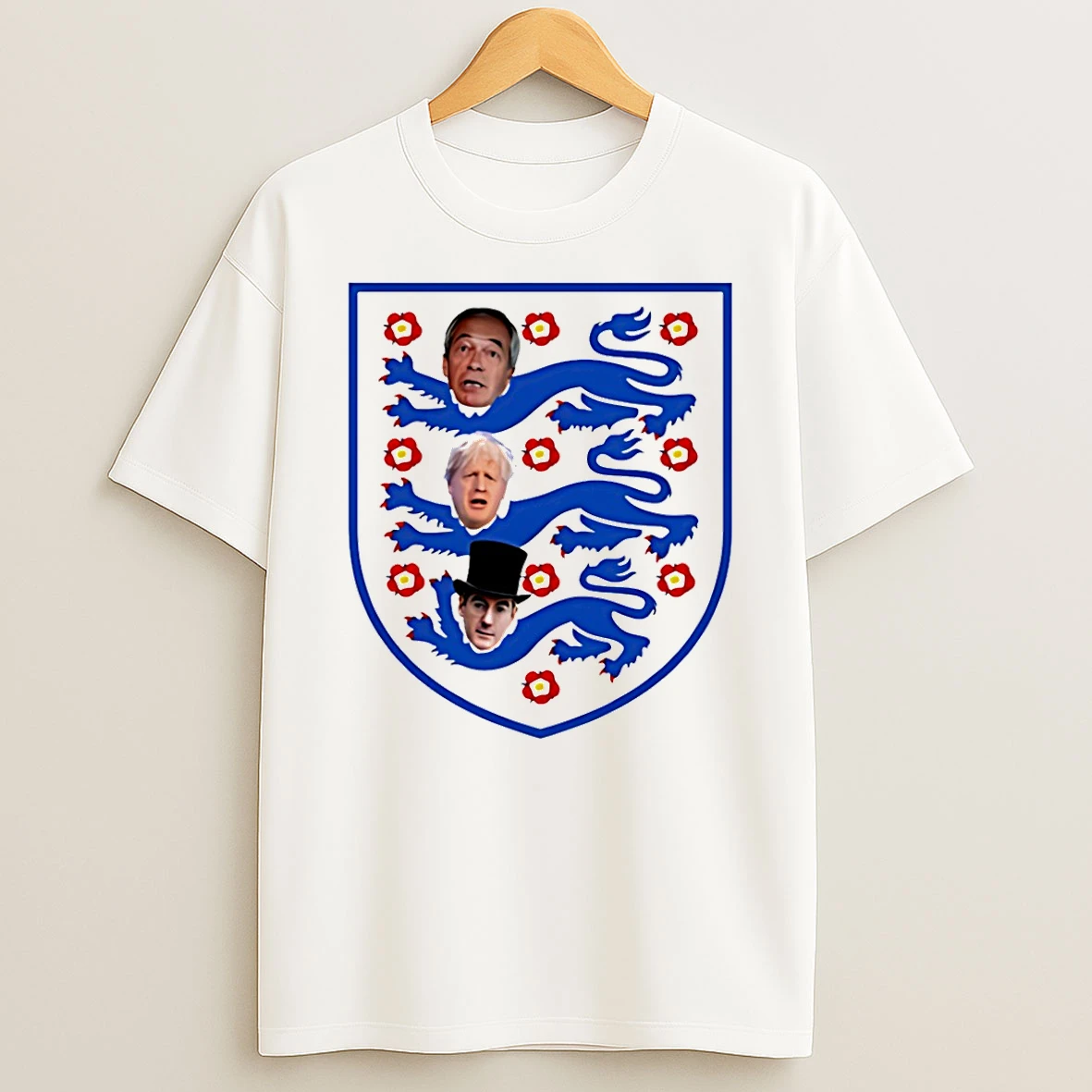 Three Liars On My England Football Logo T Shirt
