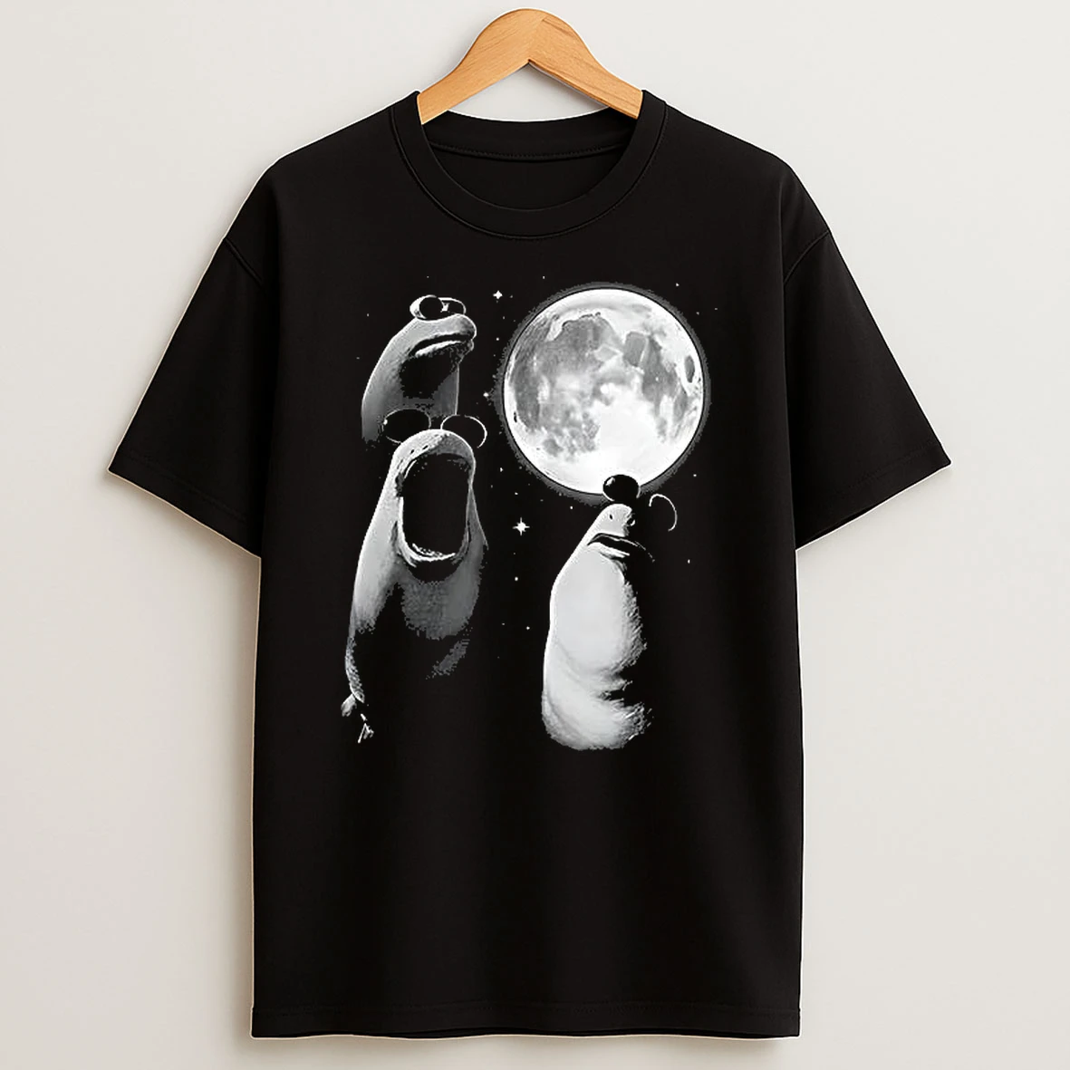 Three Marcus The Worm Moon T Shirt