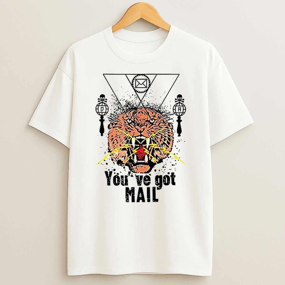 Tigers Youve Got Mail Logo T Shirt