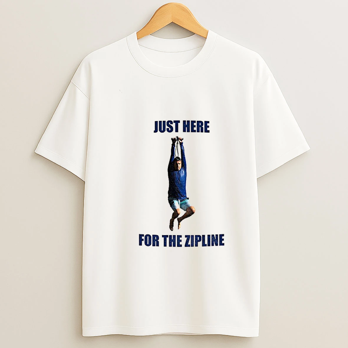 Tim Robinson Just Here For The Zipline T Shirt
