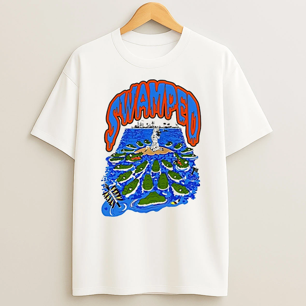 Tim Tebow Swamped Gators T Shirt