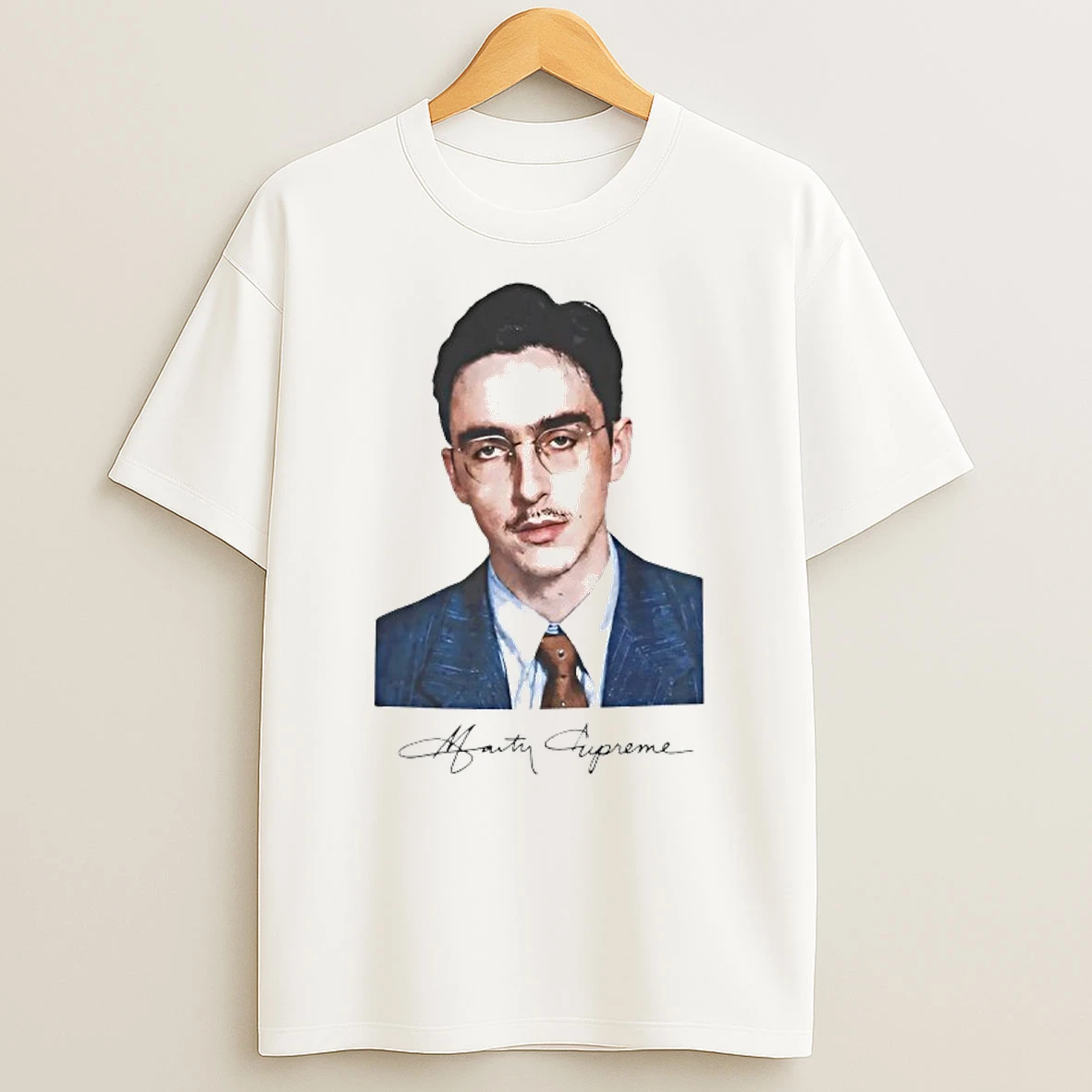 Timothee Chalamet Marty Supreme Signatures T Shirt