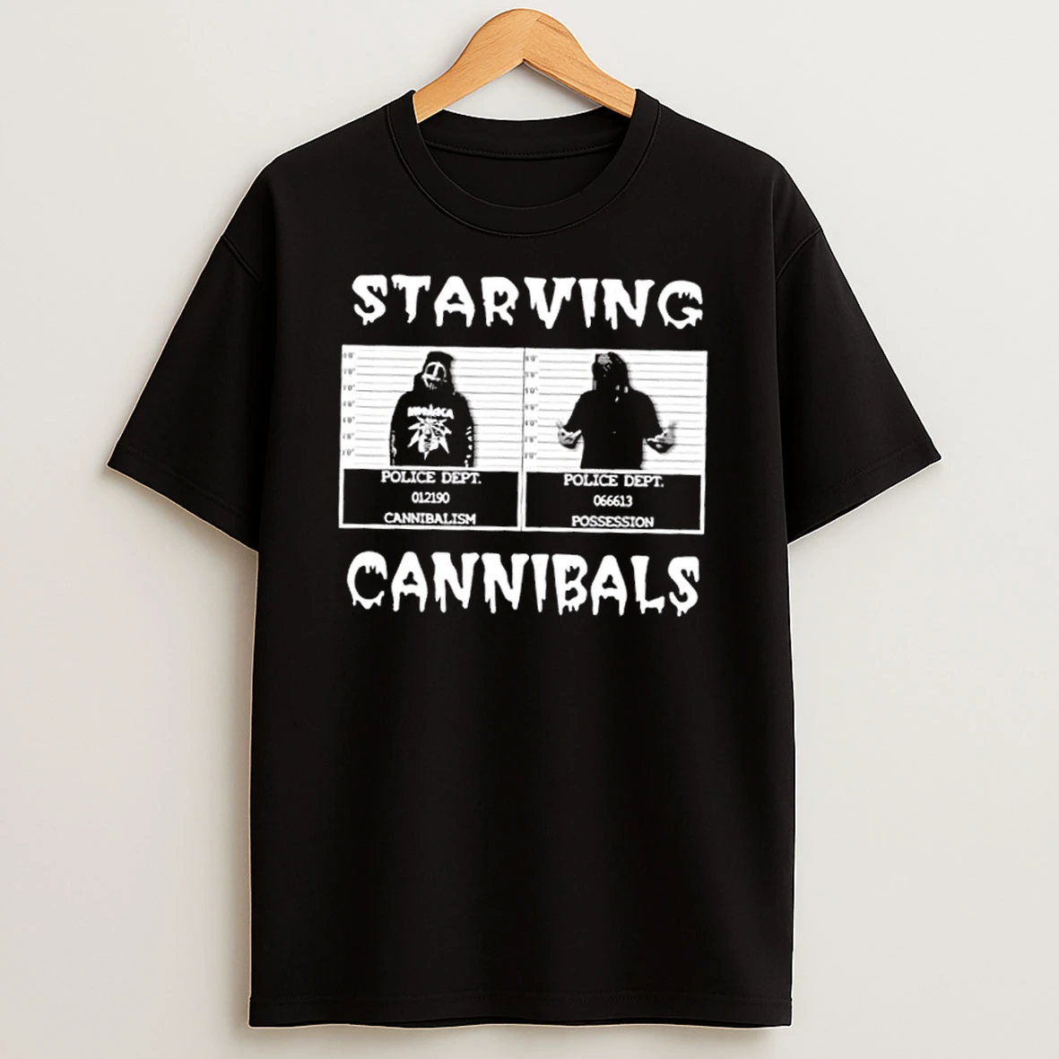 Timothy Theory Cannibal Criminals Mugshot T Shirt