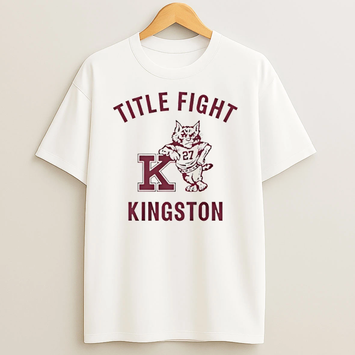 Title Fight Kingston Cat Mascot T Shirt