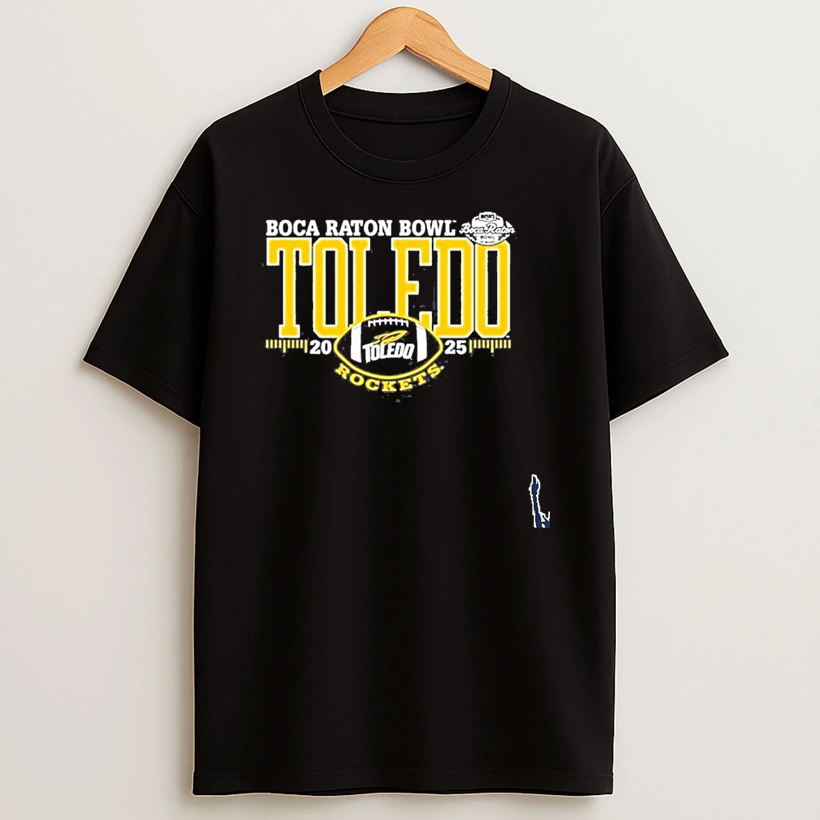 Toledo Rockets 2025 Boca Raton Bowl Bound T Shirt