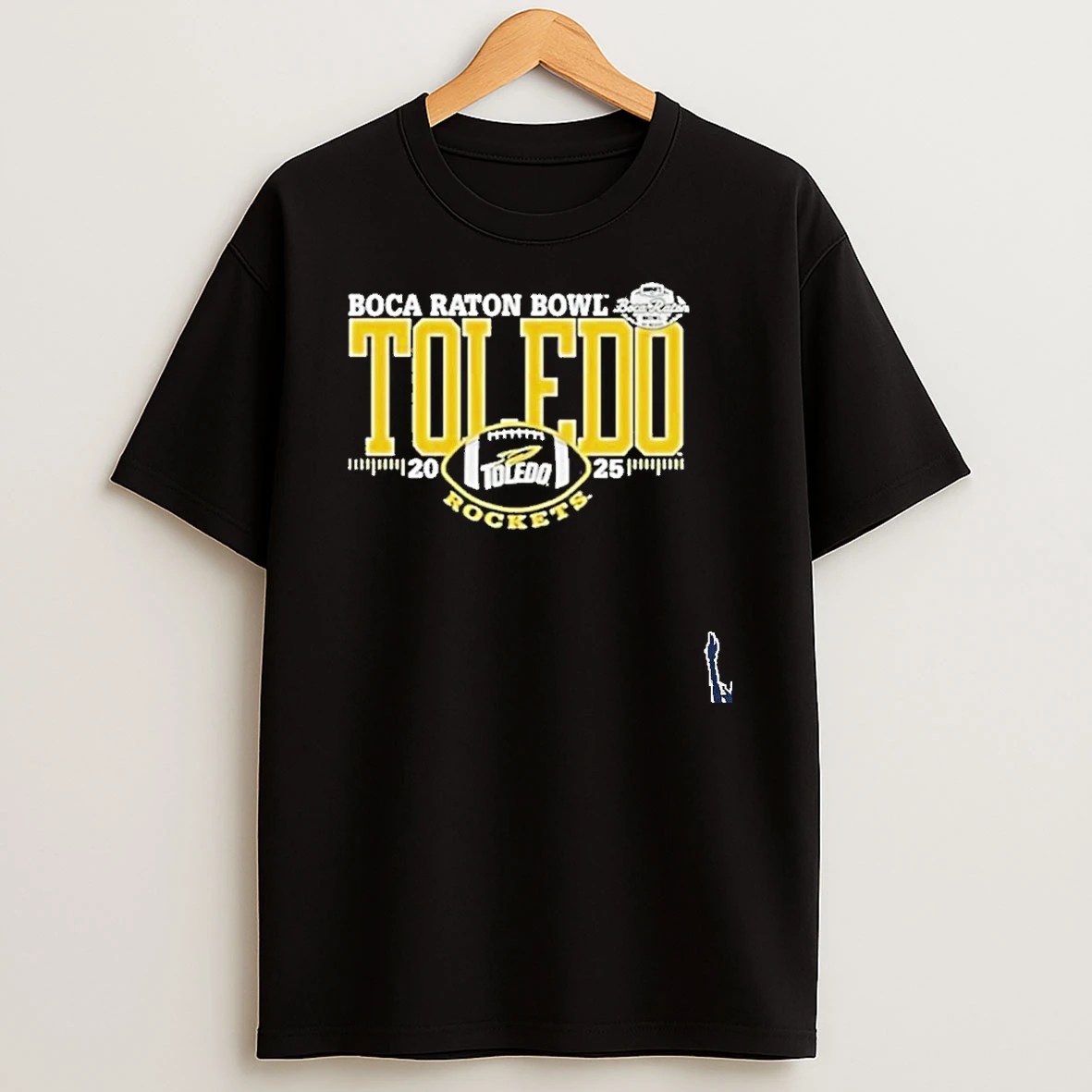 Toledo Rockets 2025 Boca Raton Bowl Logo T Shirt