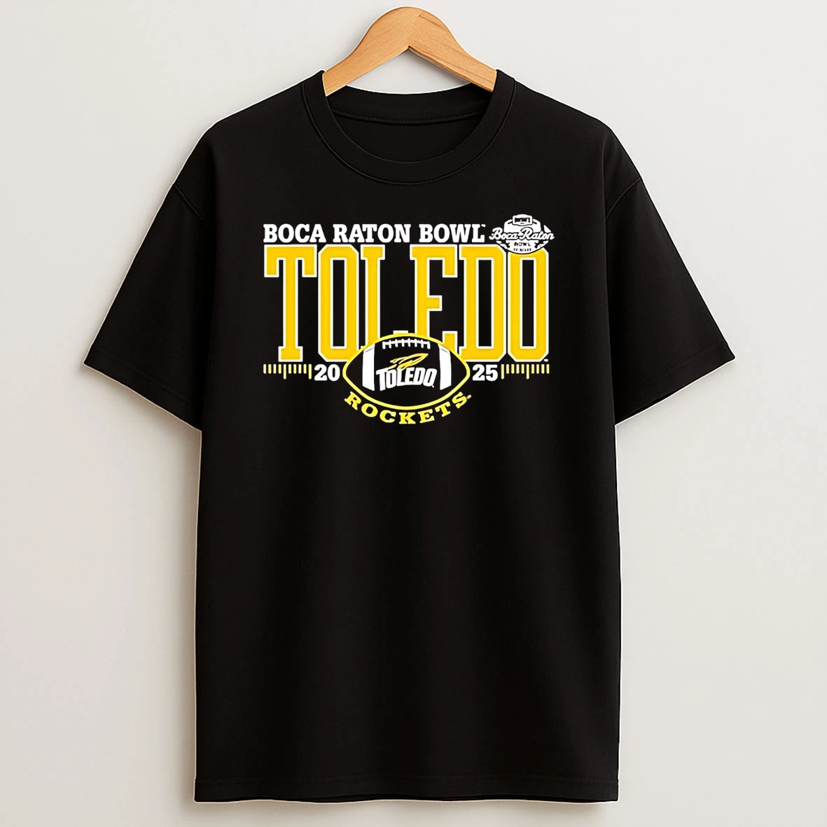 Toledo Rockets 2025 Bushs Boca Raton Bowl Of Beans T Shirt